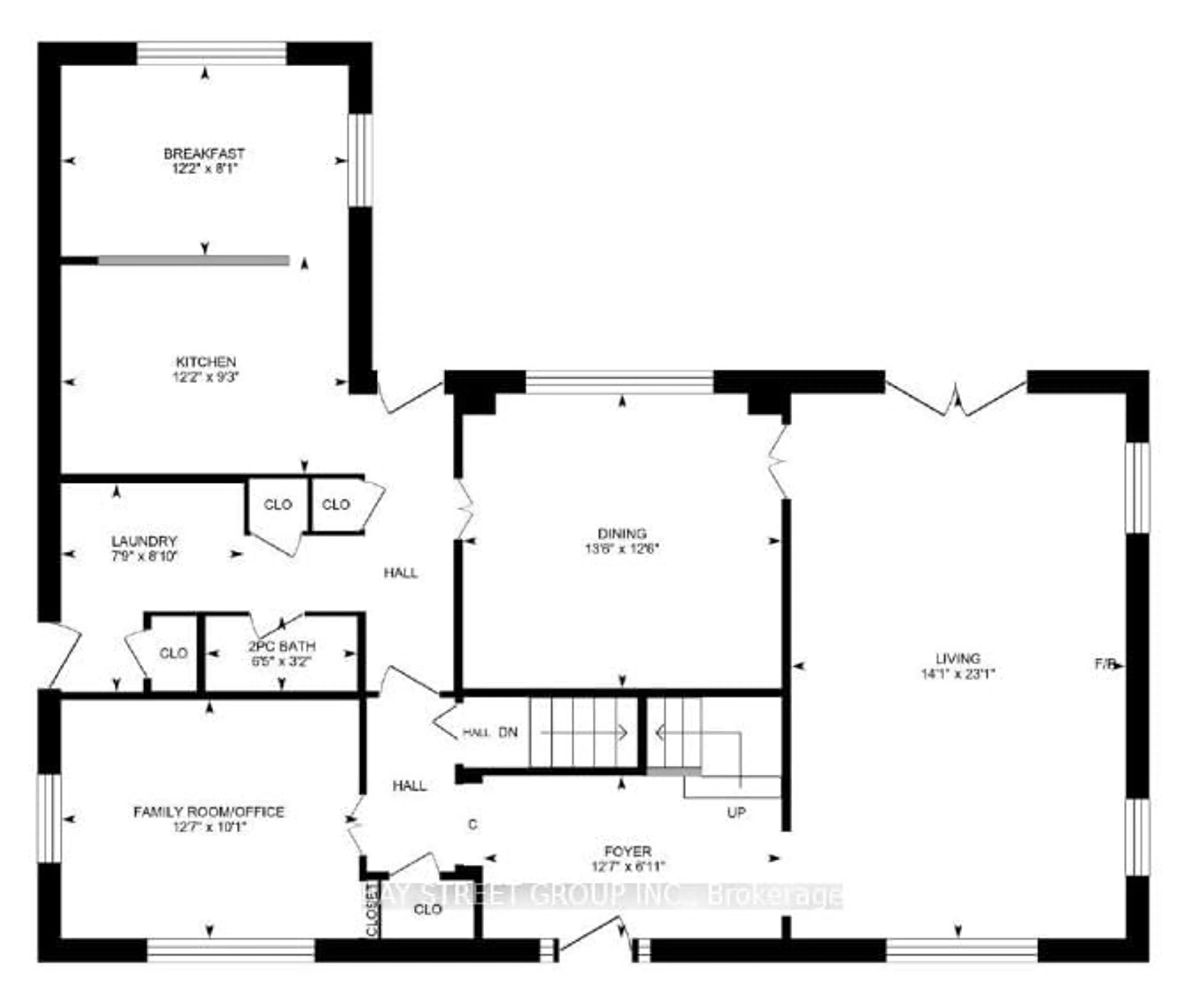 Floor plan for 178 Breezy Pines Dr, Mississauga Ontario L5B 1B4