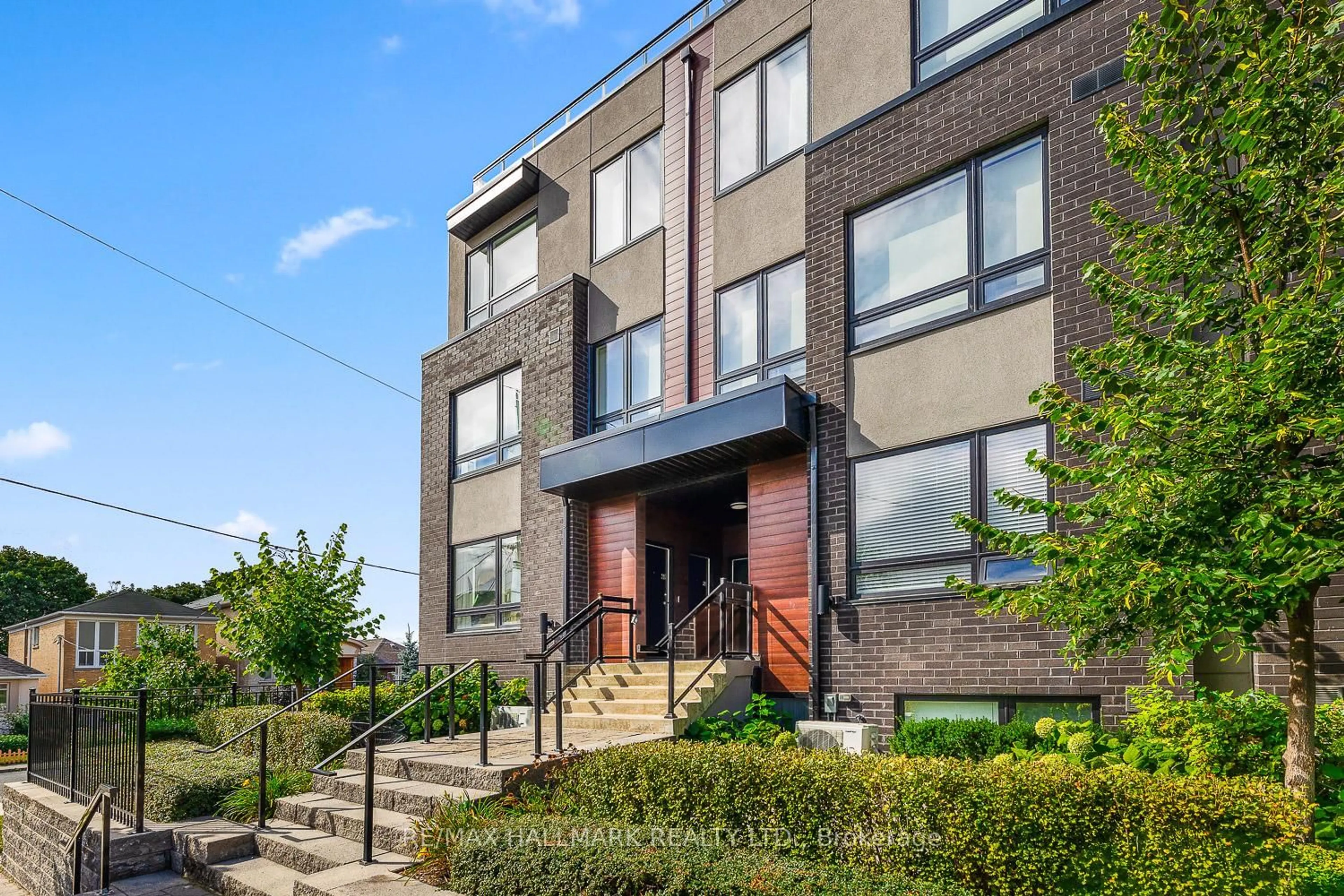Home with brick exterior material, street for 1110 Briar Hill Ave #201, Toronto Ontario M6B 0A9