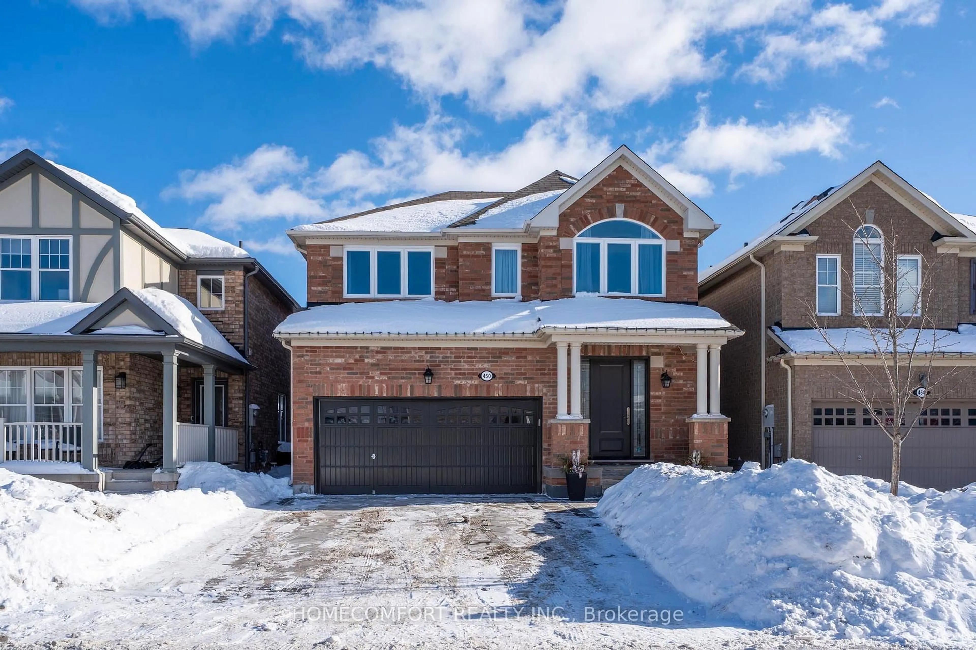 Home with brick exterior material, street for 450 Grenke Pl, Milton Ontario L9T 7T6