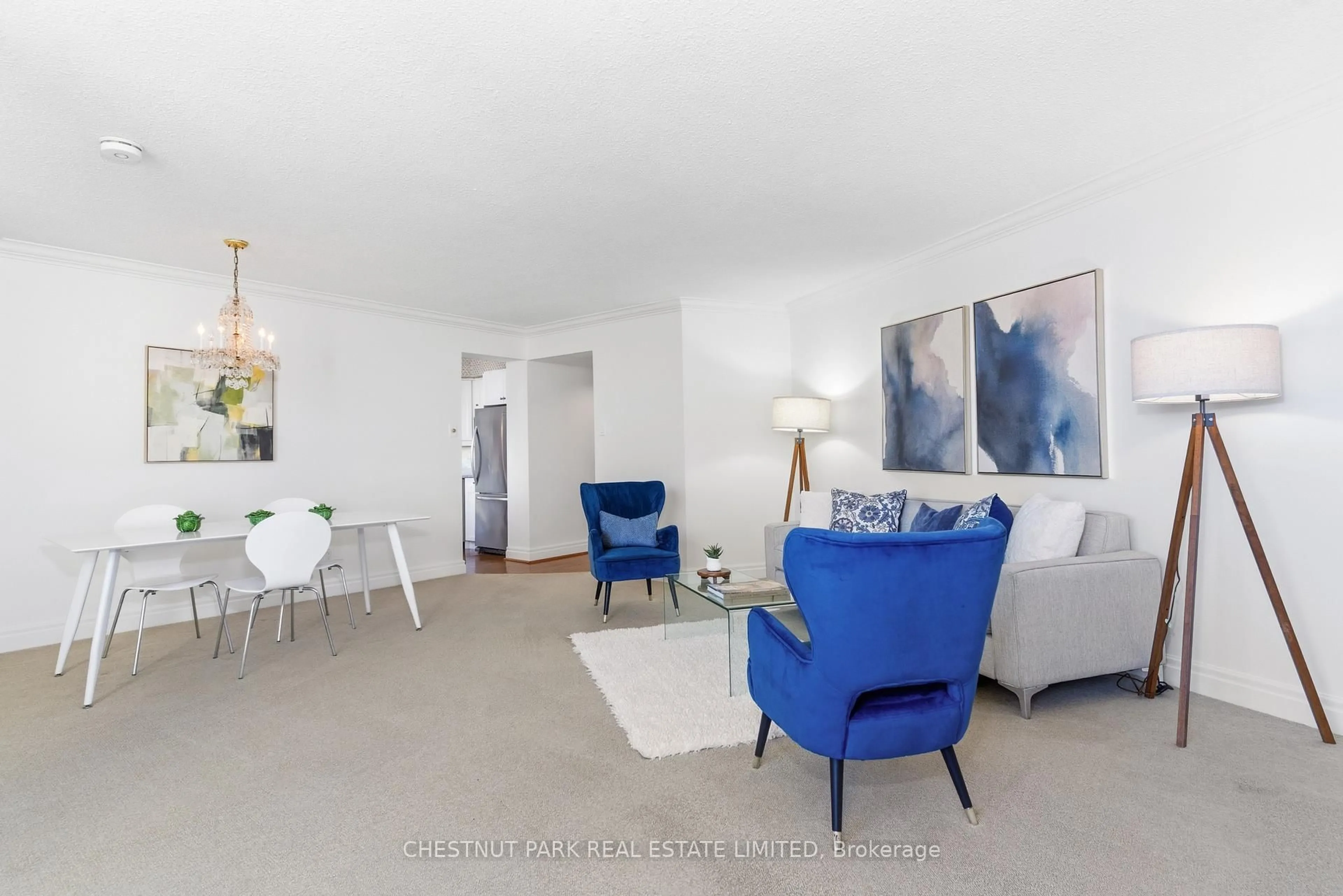 Living room with furniture, unknown for 296 Mill Rd #Ph 21, Toronto Ontario M9C 4X8