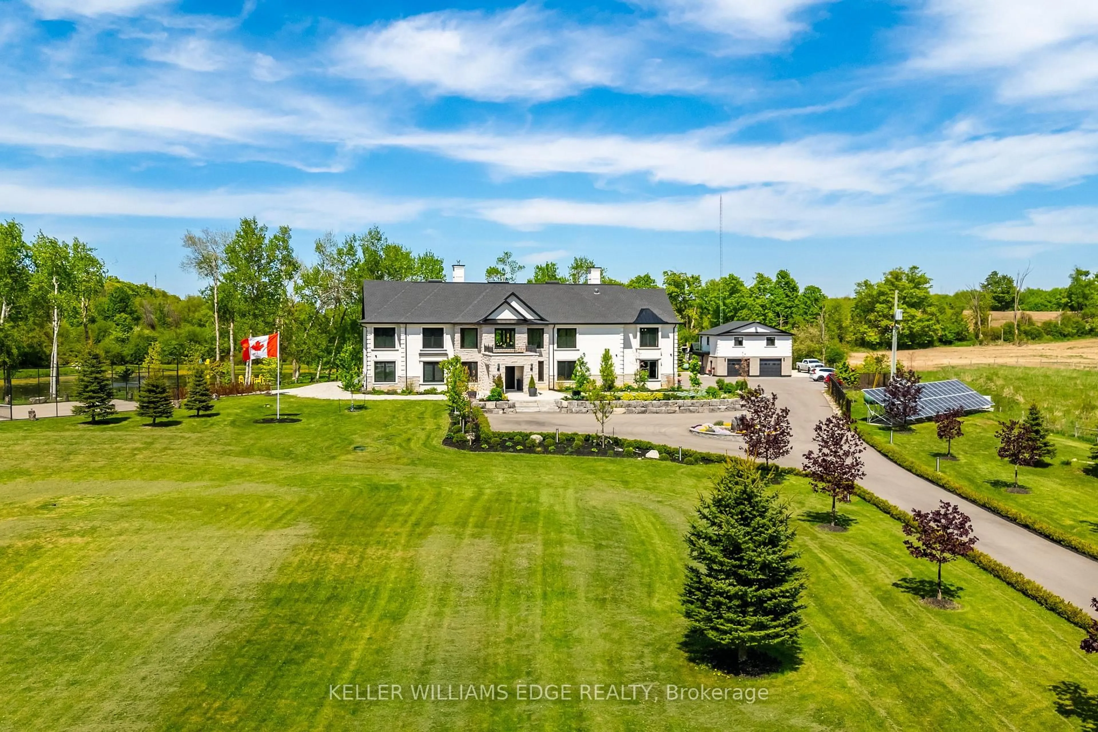 A pic from outside/outdoor area/front of a property/back of a property/a pic from drone, unknown for 13311 Sixth Line, Milton Ontario L7J 2L7