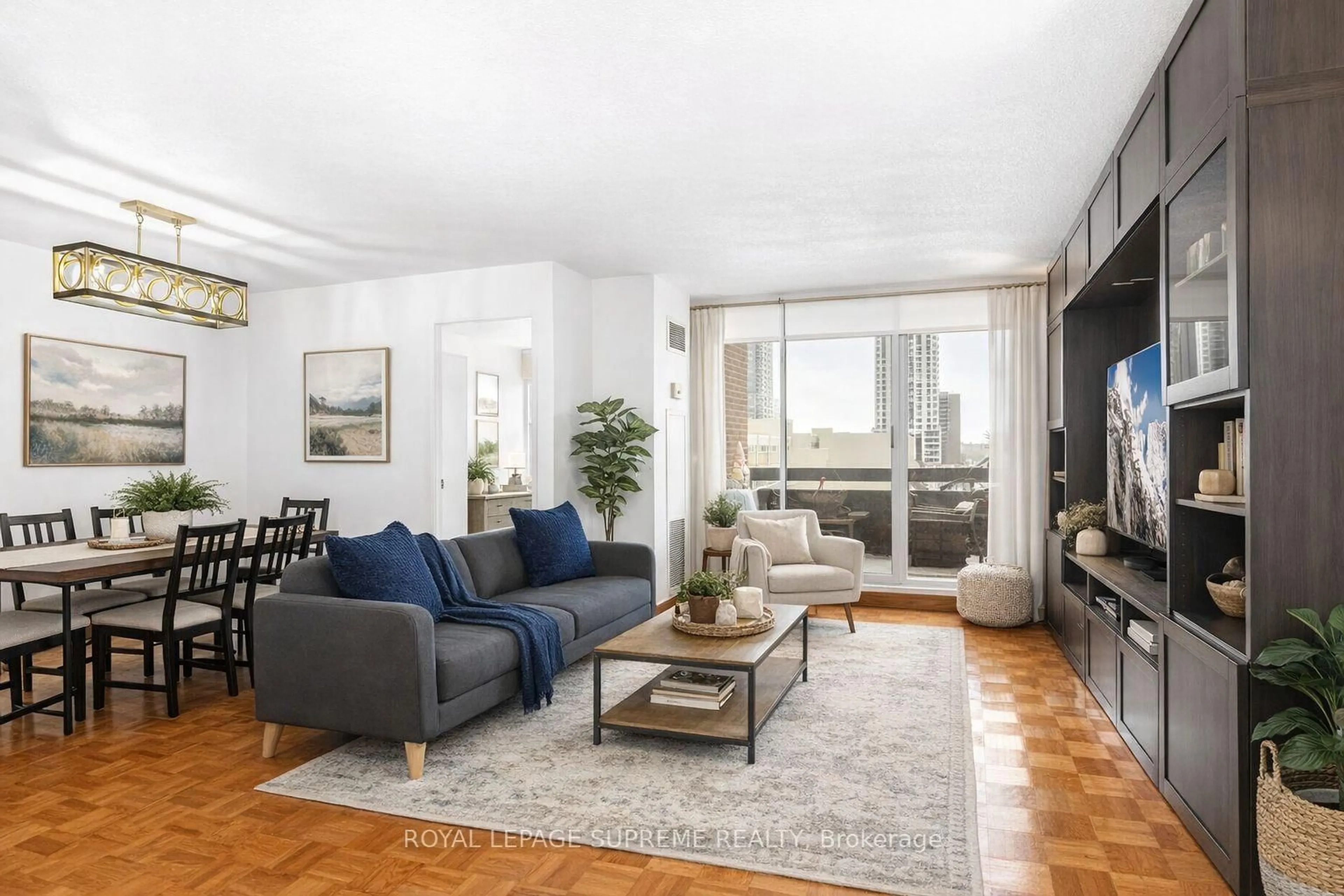 Living room with furniture, unknown for 362 The East Mall St #503, Toronto Ontario M9B 6C4