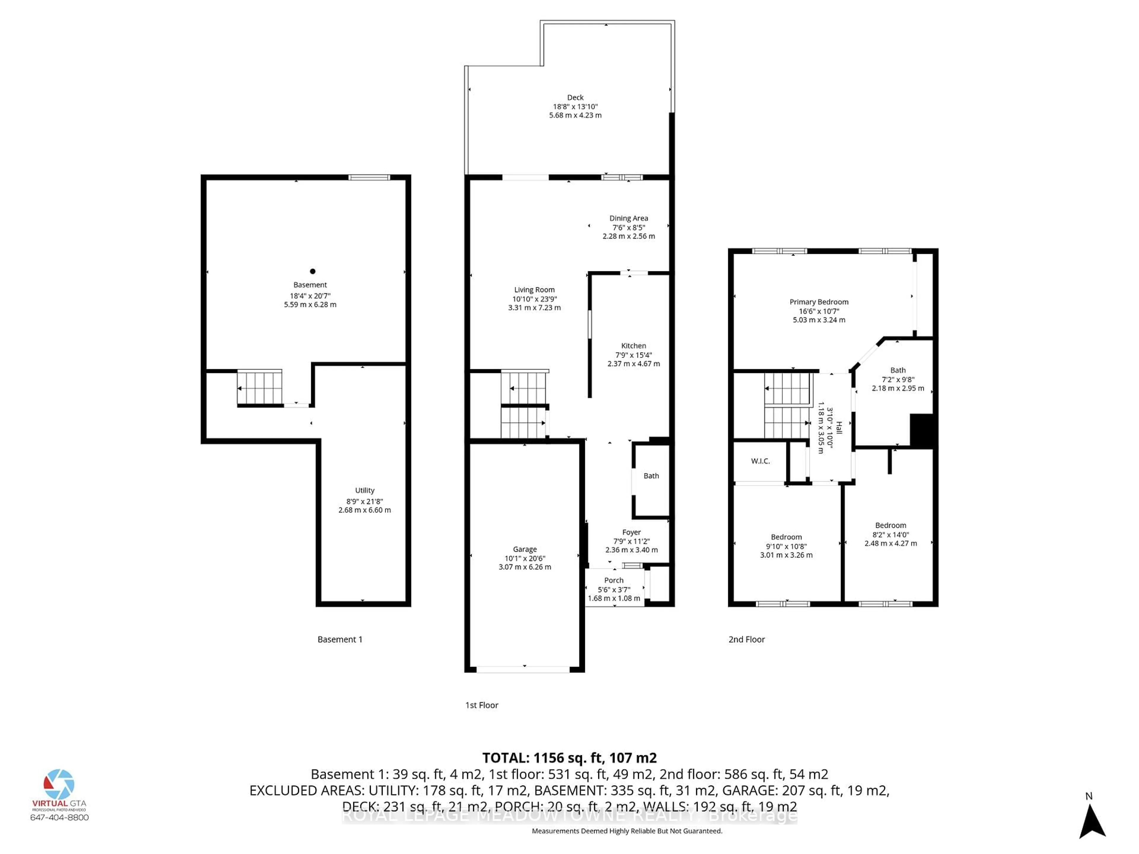 Floor plan for 51 Lynden Circ, Halton Hills Ontario L7G 4Y7