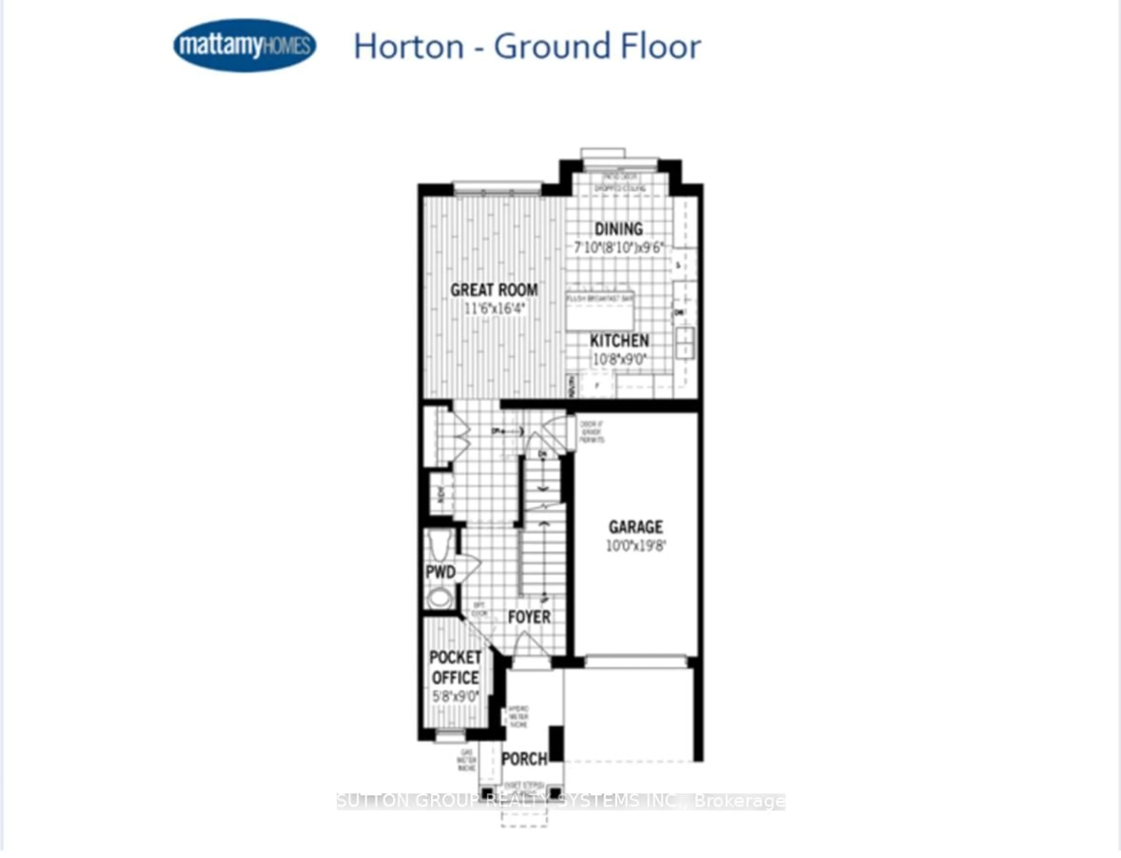 Floor plan for 966 Cherry Crt, Milton Ontario L9E 1P8