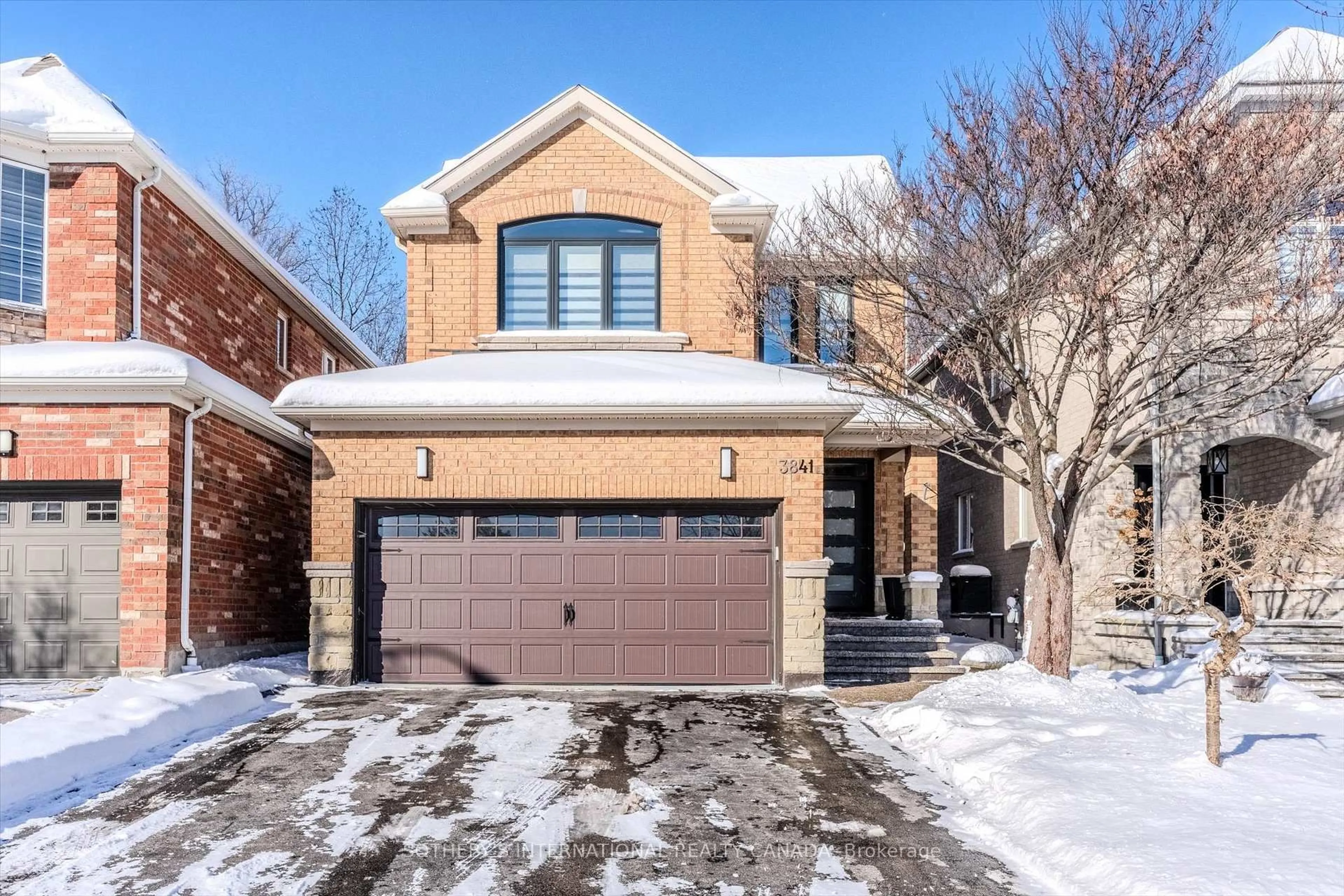 Home with brick exterior material, street for 3841 Quiet Creek Dr, Mississauga Ontario L5M 8B1