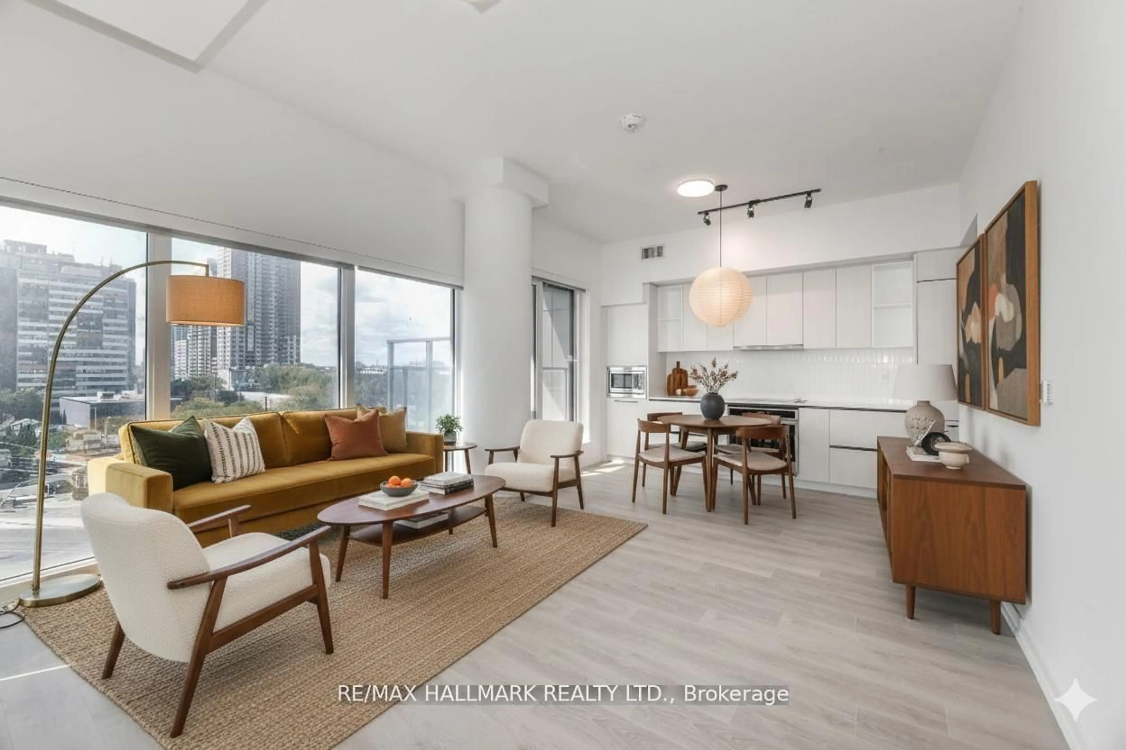 Living room with furniture, unknown for 1285 Dupont St #503, Toronto Ontario M6H 0E3