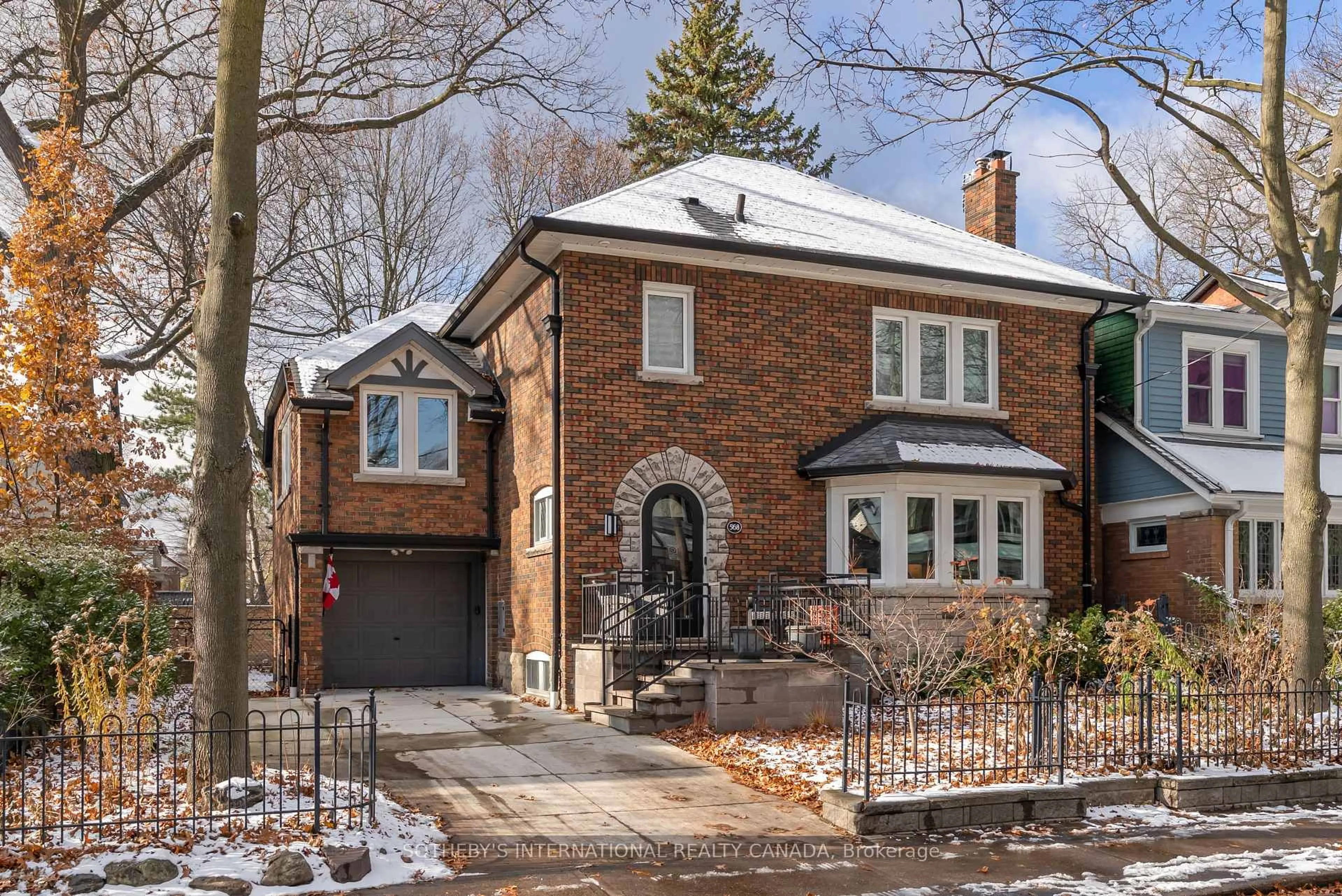 Home with brick exterior material, street for 568 Windermere Ave, Toronto Ontario M6S 3L6
