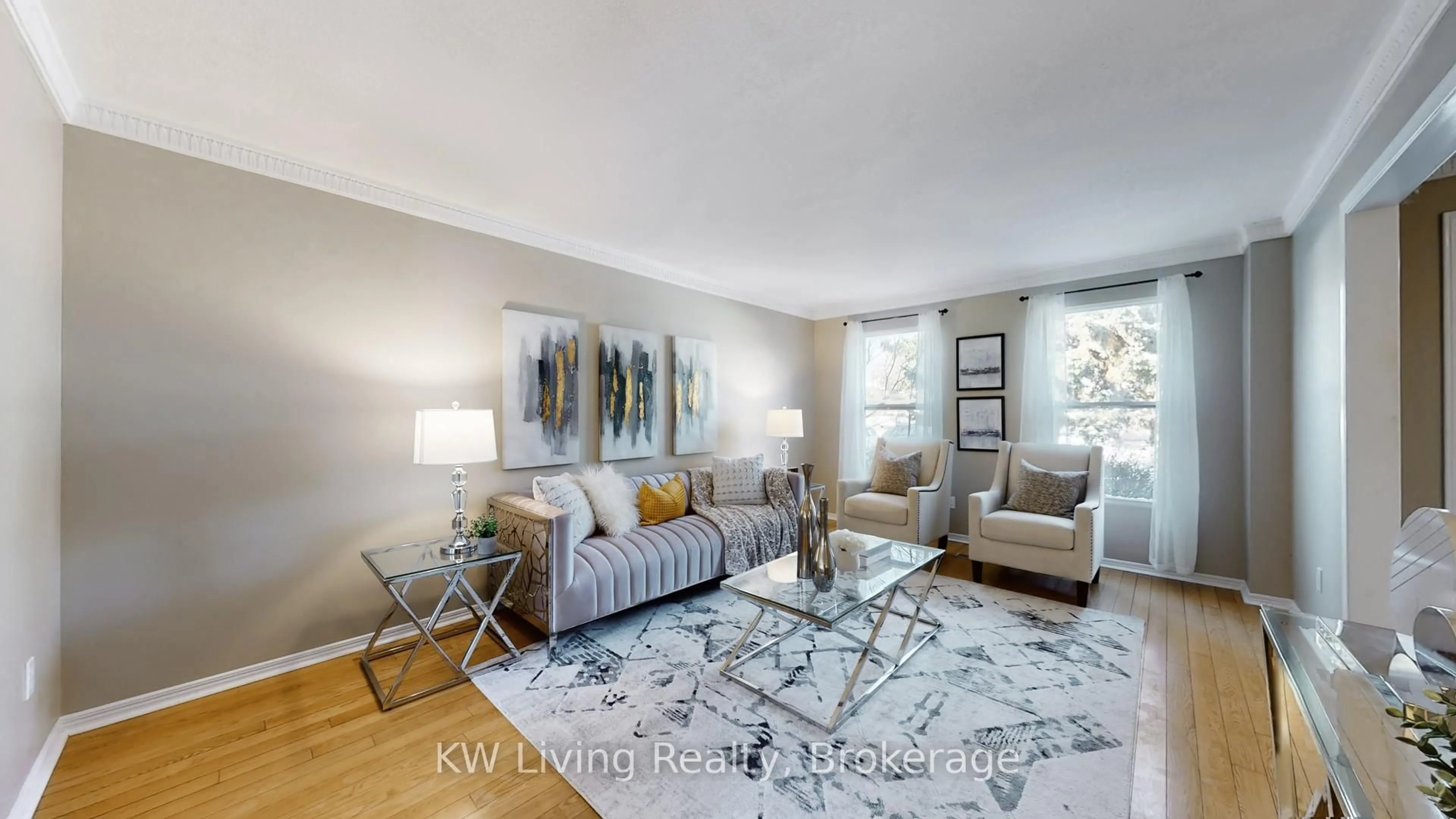 Living room with furniture, unknown for 1992 Folkway Dr, Mississauga Ontario L5L 3G8