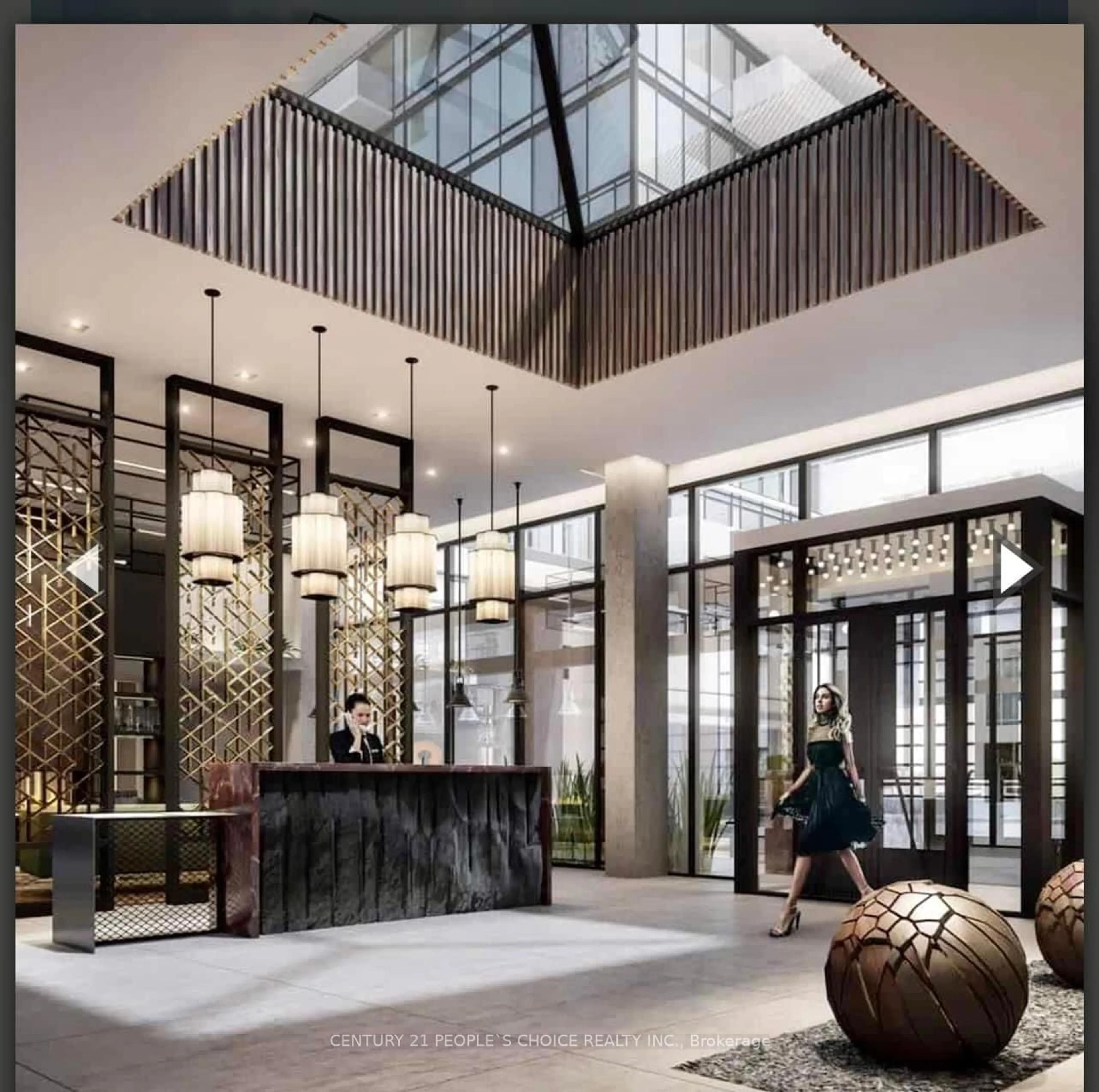 Lobby for 251 Manitoba St #729, Toronto Ontario M8Y 0C7