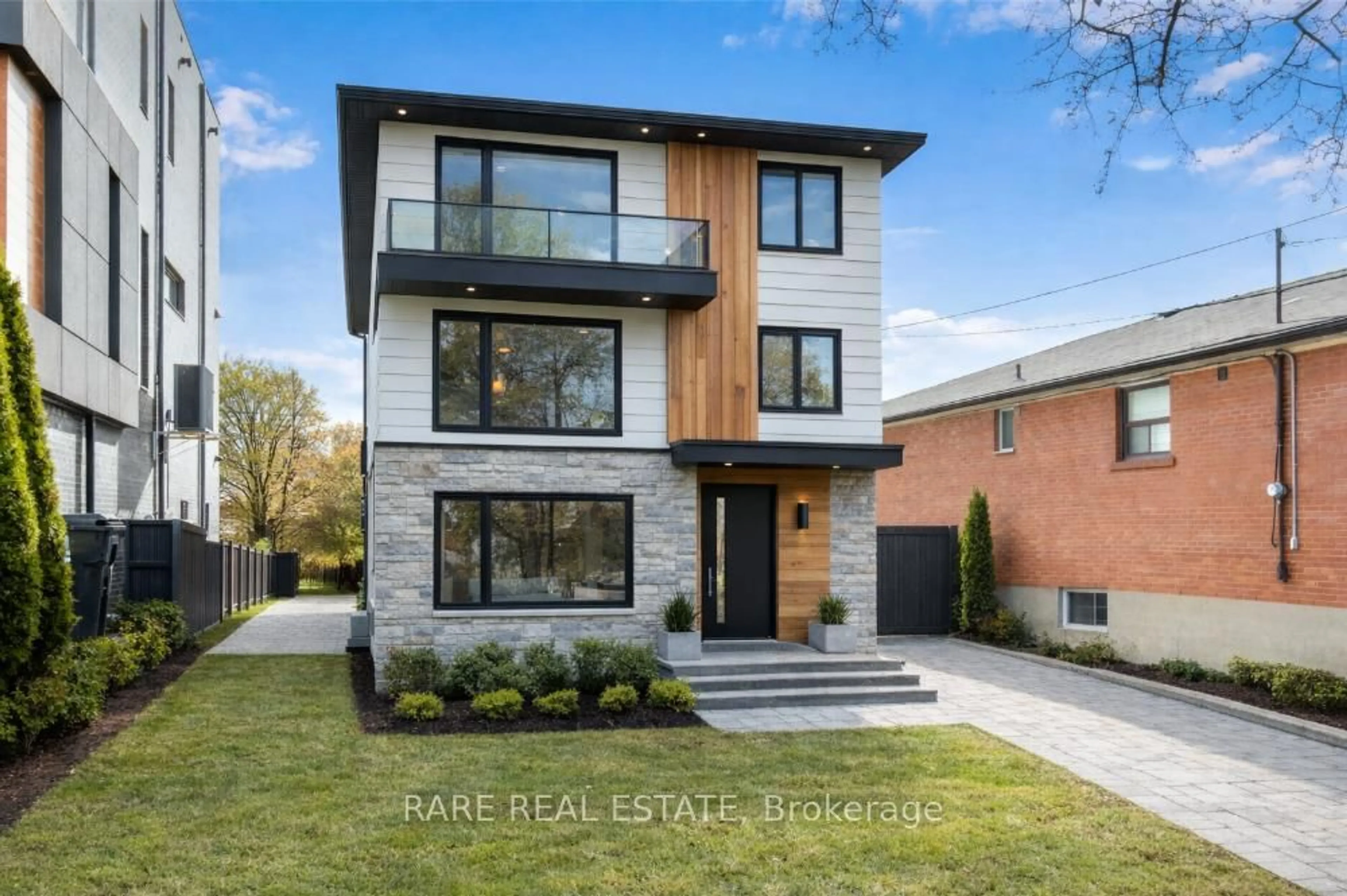 Home with brick exterior material, street for 1141 Glengrove Ave, Toronto Ontario M6B 2K5