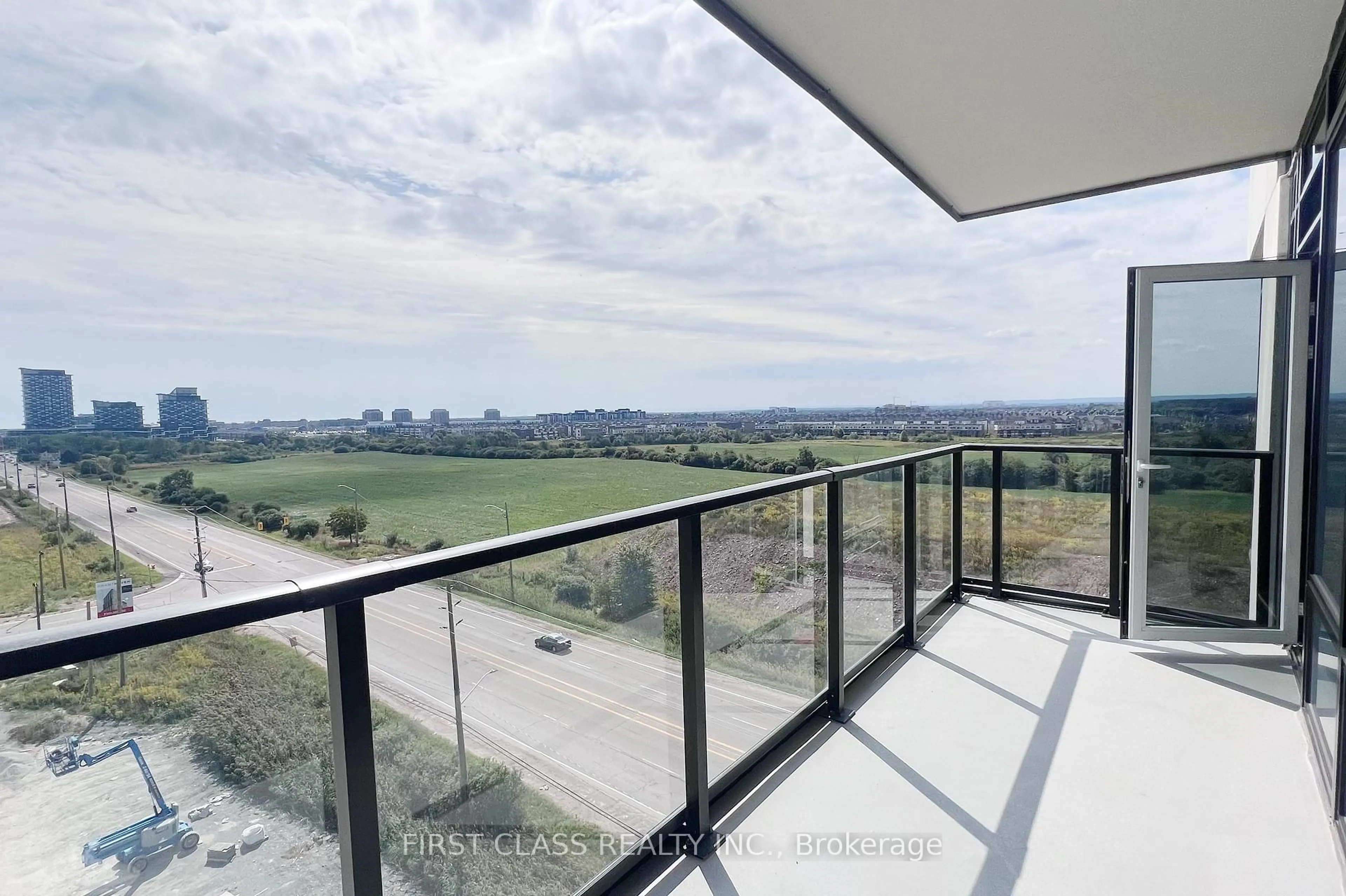 Balcony in the apartment, water/lake/river/ocean view for 3200 William Coltson Ave #815, Oakville Ontario L6H 7W6