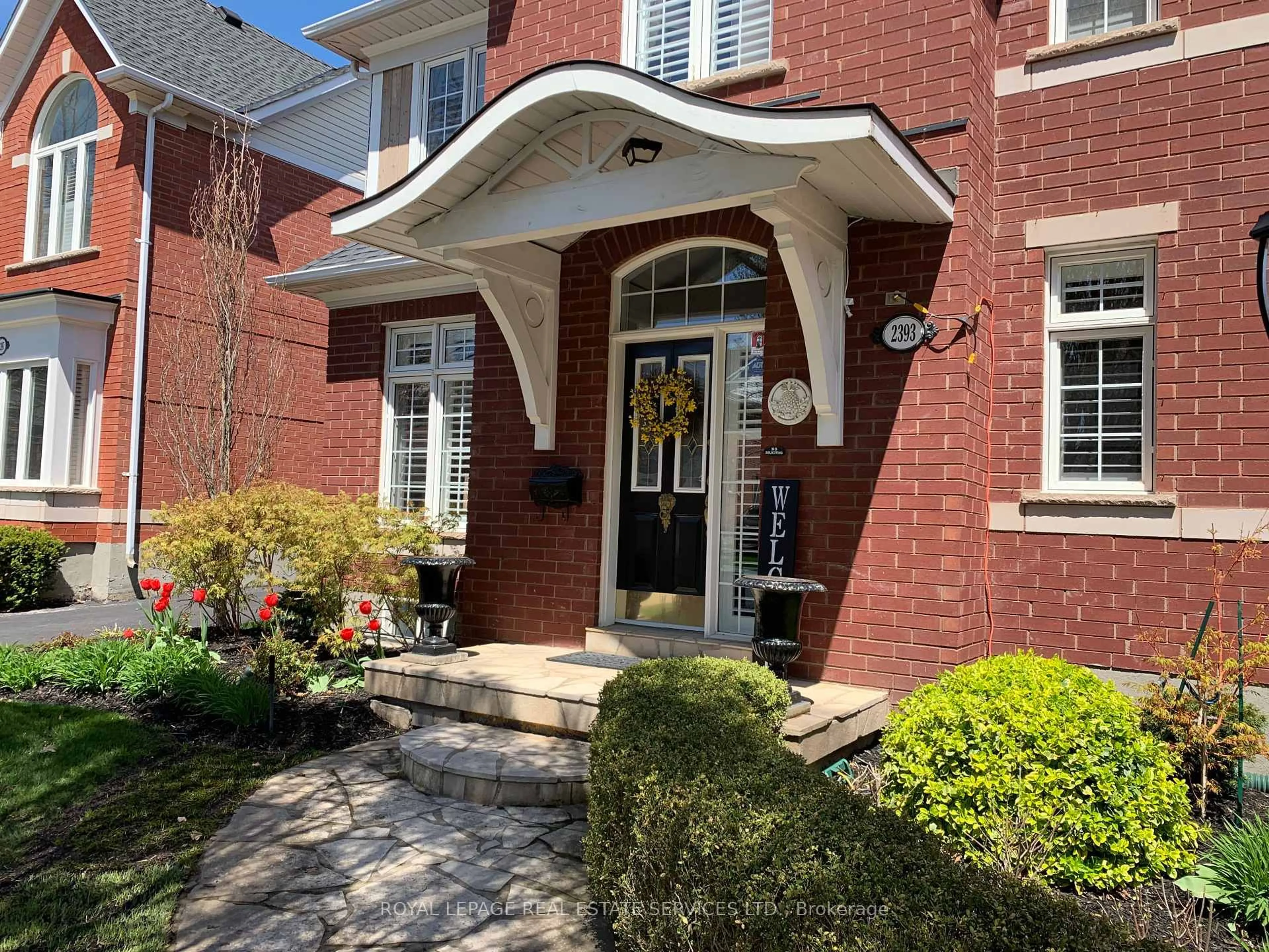 Home with brick exterior material, street for 2393 Ennerdale Rd, Oakville Ontario L6H 6N5