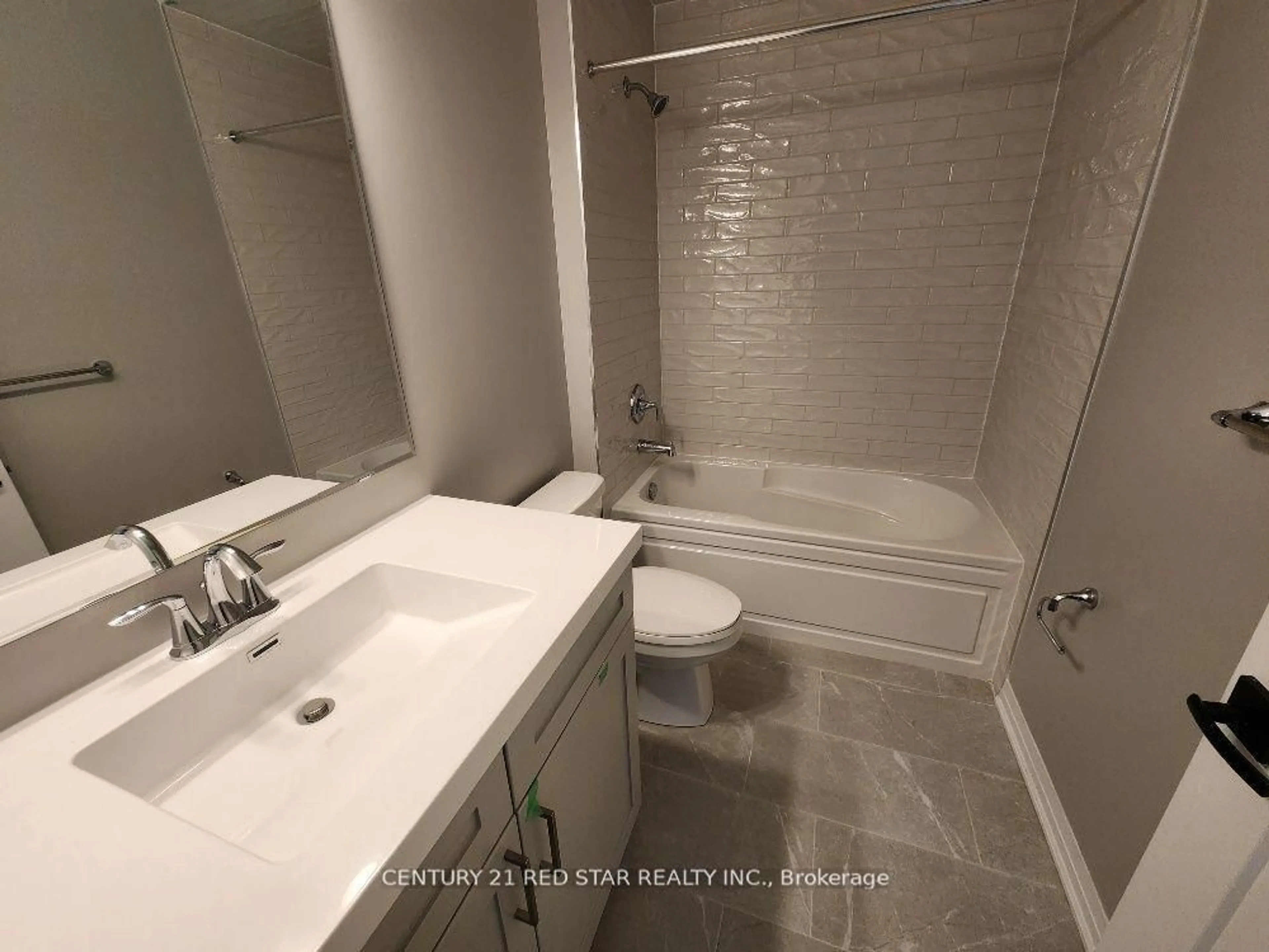 Standard bathroom, ceramic/tile floor for 460 Gordon Krantz Ave #214, Milton Ontario L9E 1Z2