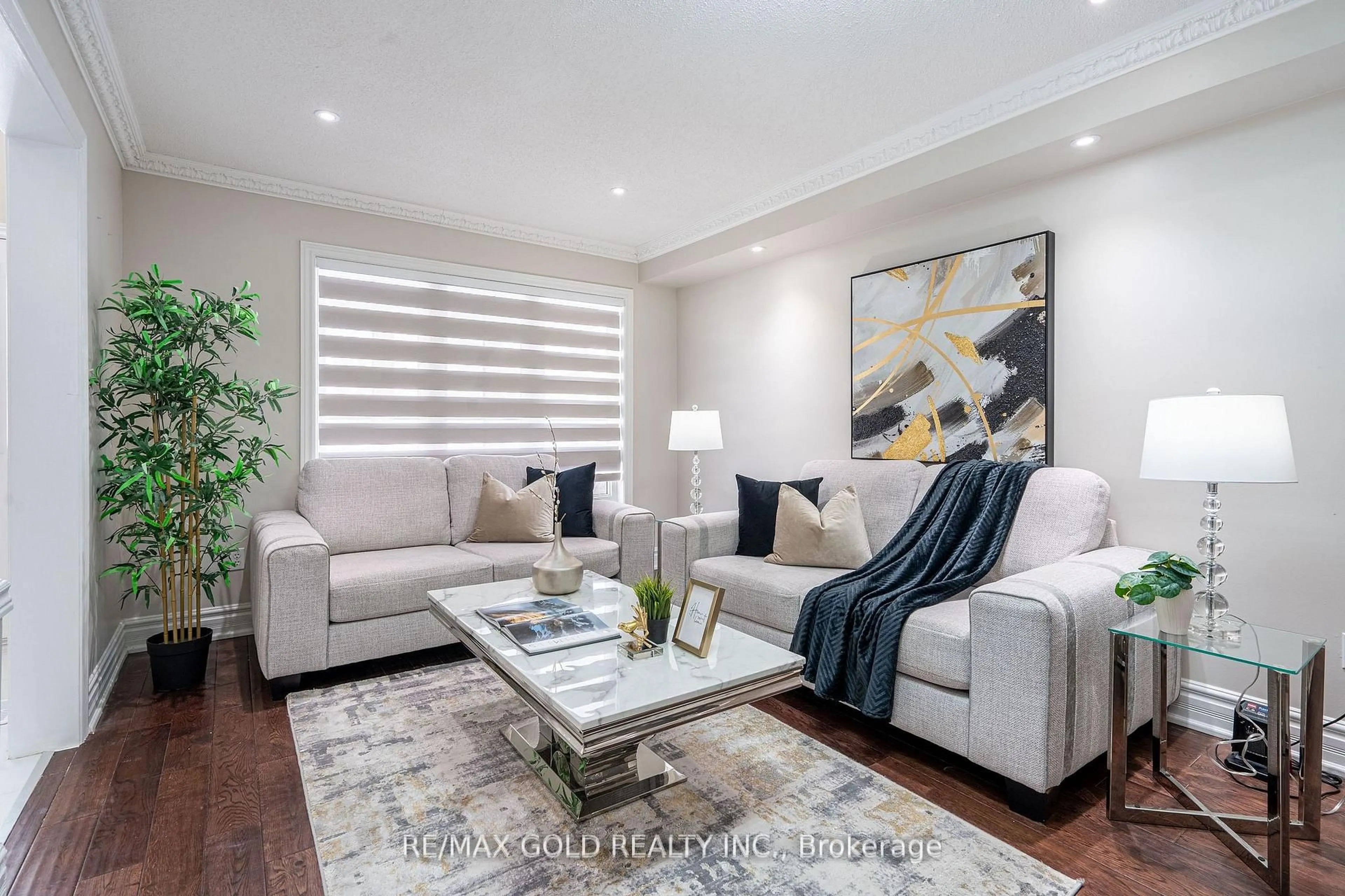 Living room with furniture, unknown for 10 Leopard Gate, Brampton Ontario L6R 2E5