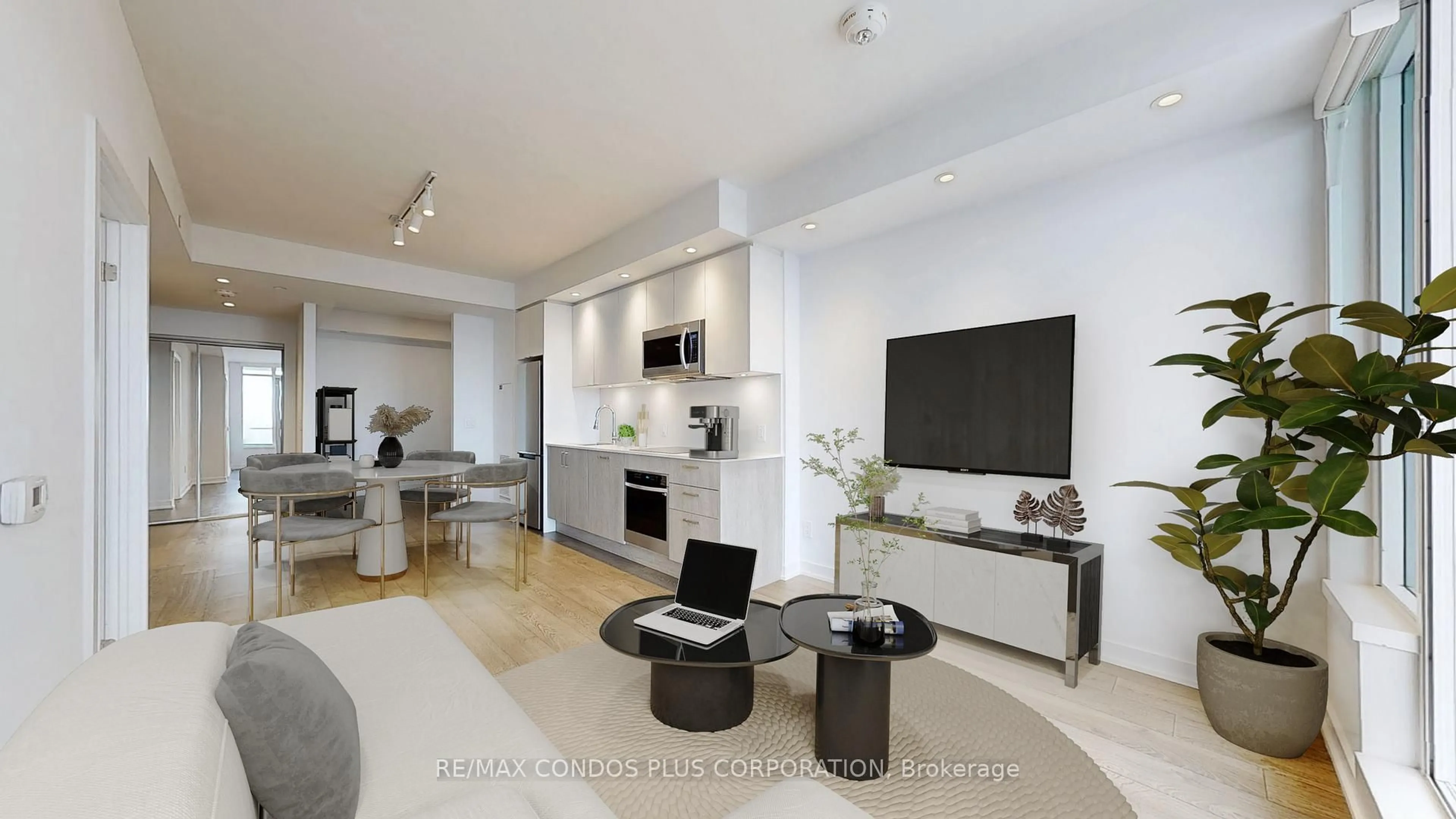 Living room with furniture, unknown for 1928 Lake Shore Blvd #4001, Toronto Ontario M6S 0B1