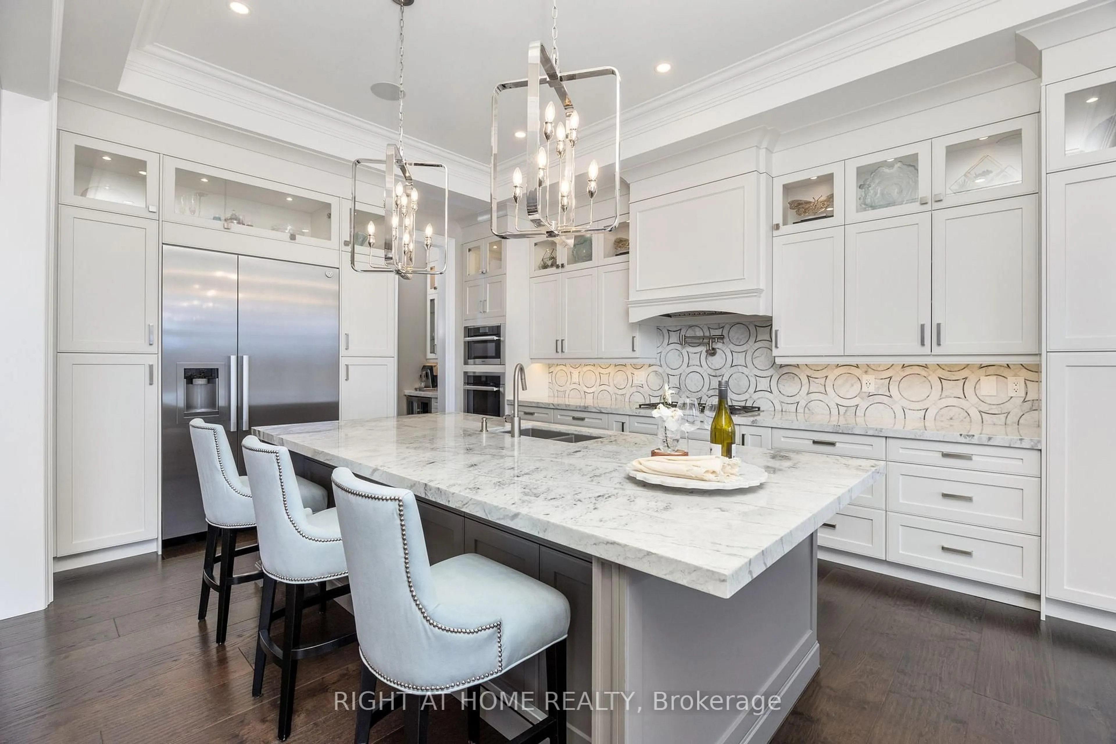 Contemporary kitchen, ceramic/tile floor for 3124 Daniel Way, Oakville Ontario L6H 0V1