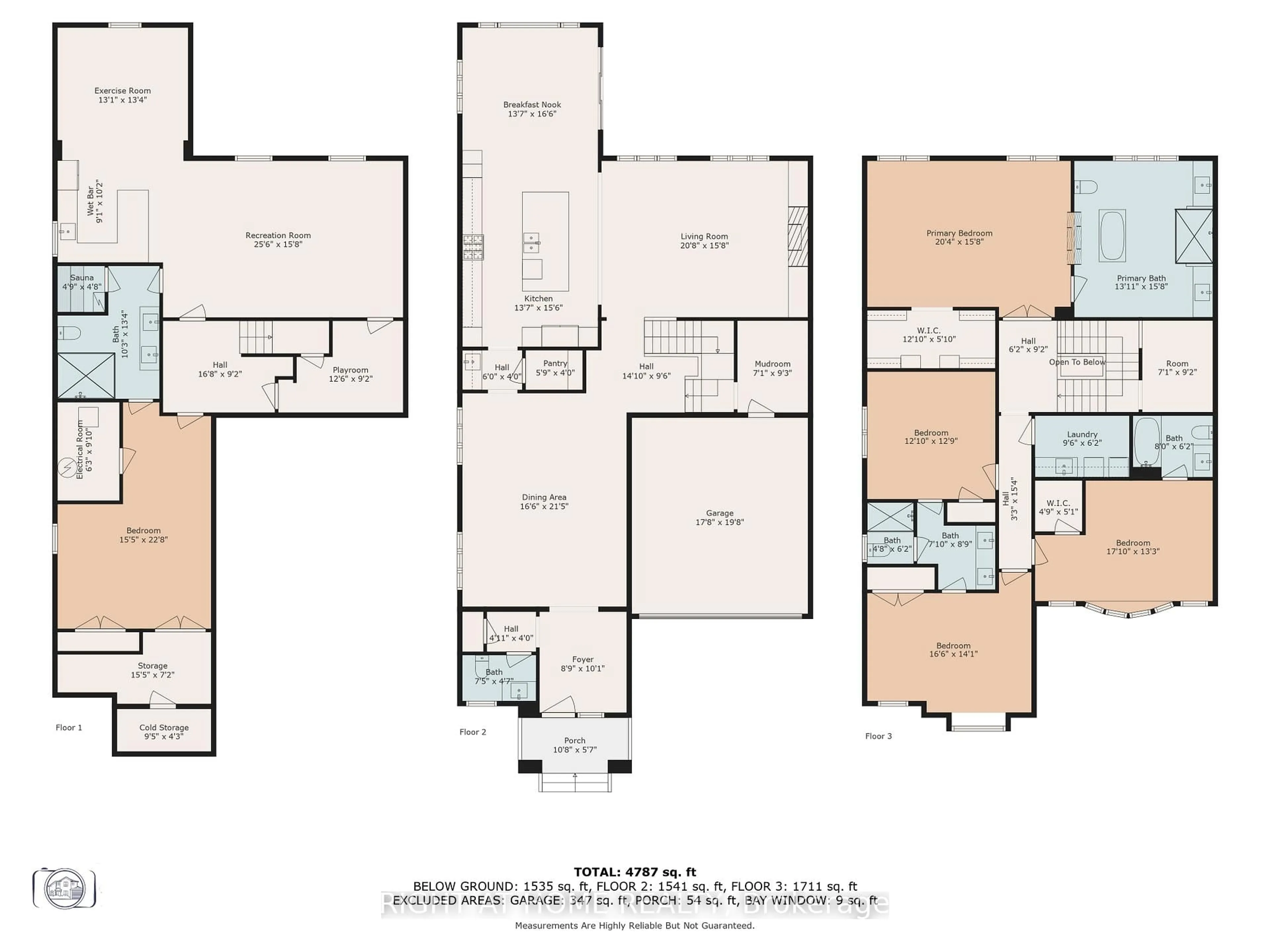 Floor plan for 3124 Daniel Way, Oakville Ontario L6H 0V1