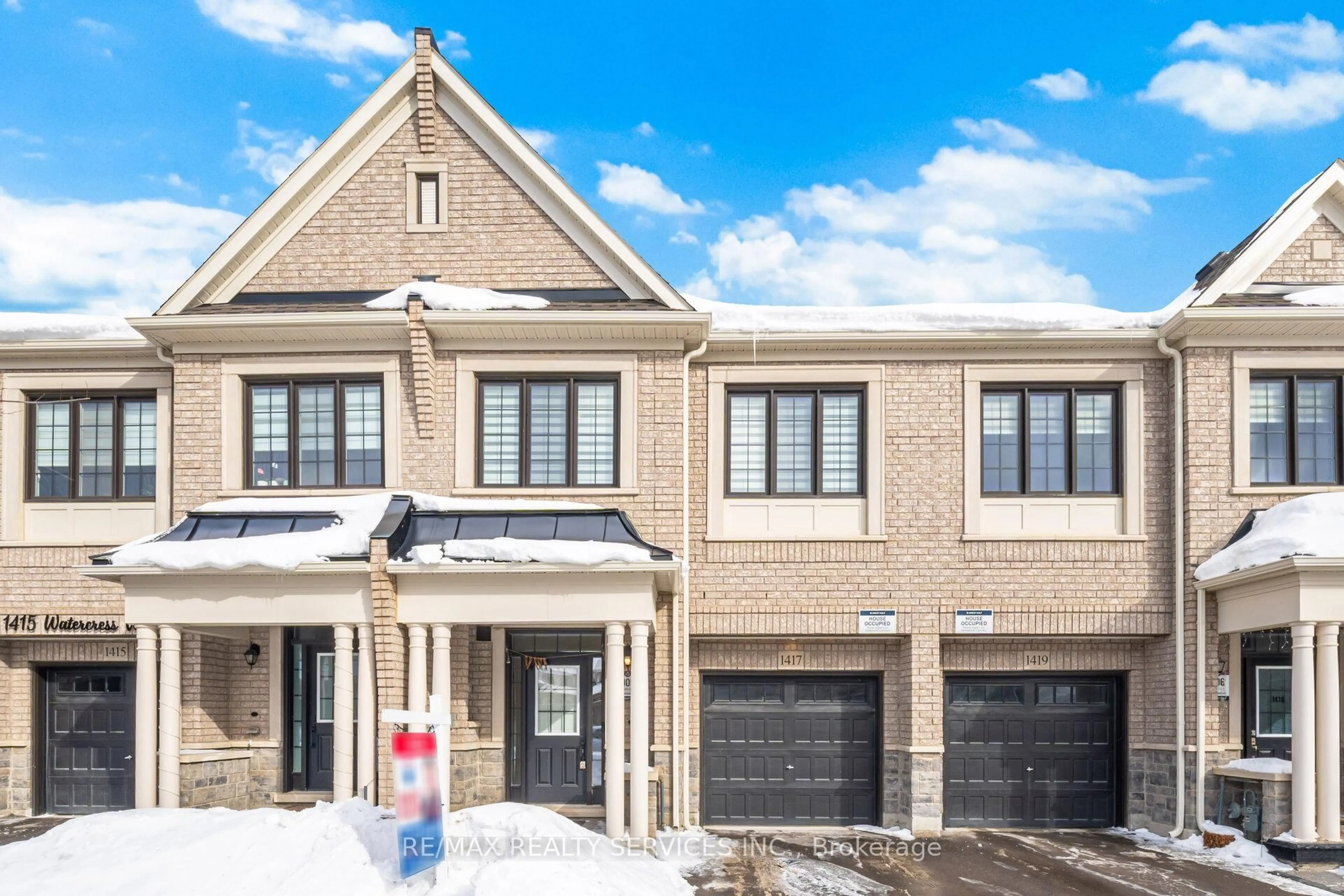 Home with brick exterior material, street for 1417 Watercress Way, Milton Ontario L9E 1T7