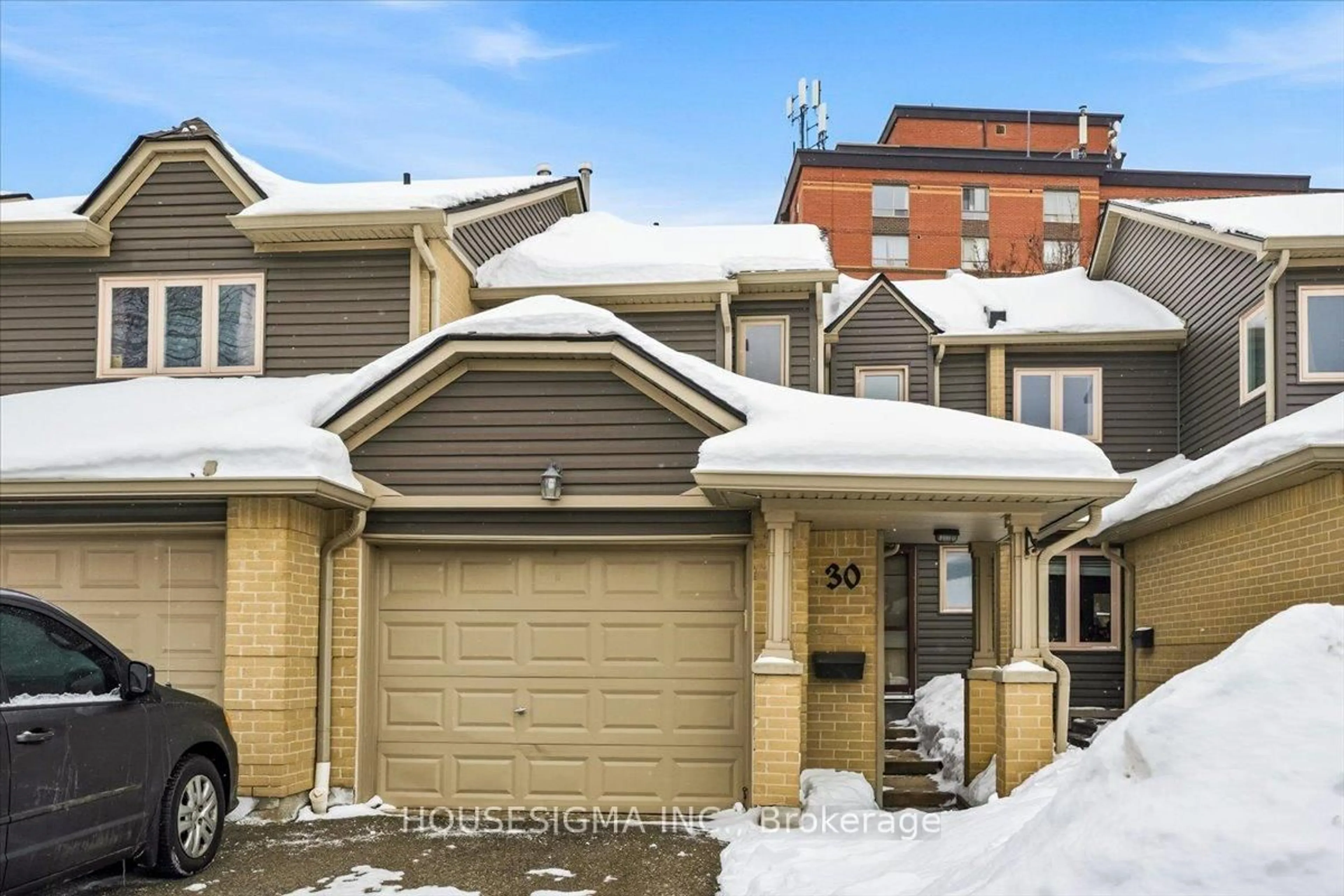 A pic from outside/outdoor area/front of a property/back of a property/a pic from drone, street for 3600 Colonial Dr #30, Mississauga Ontario L5L 5P5