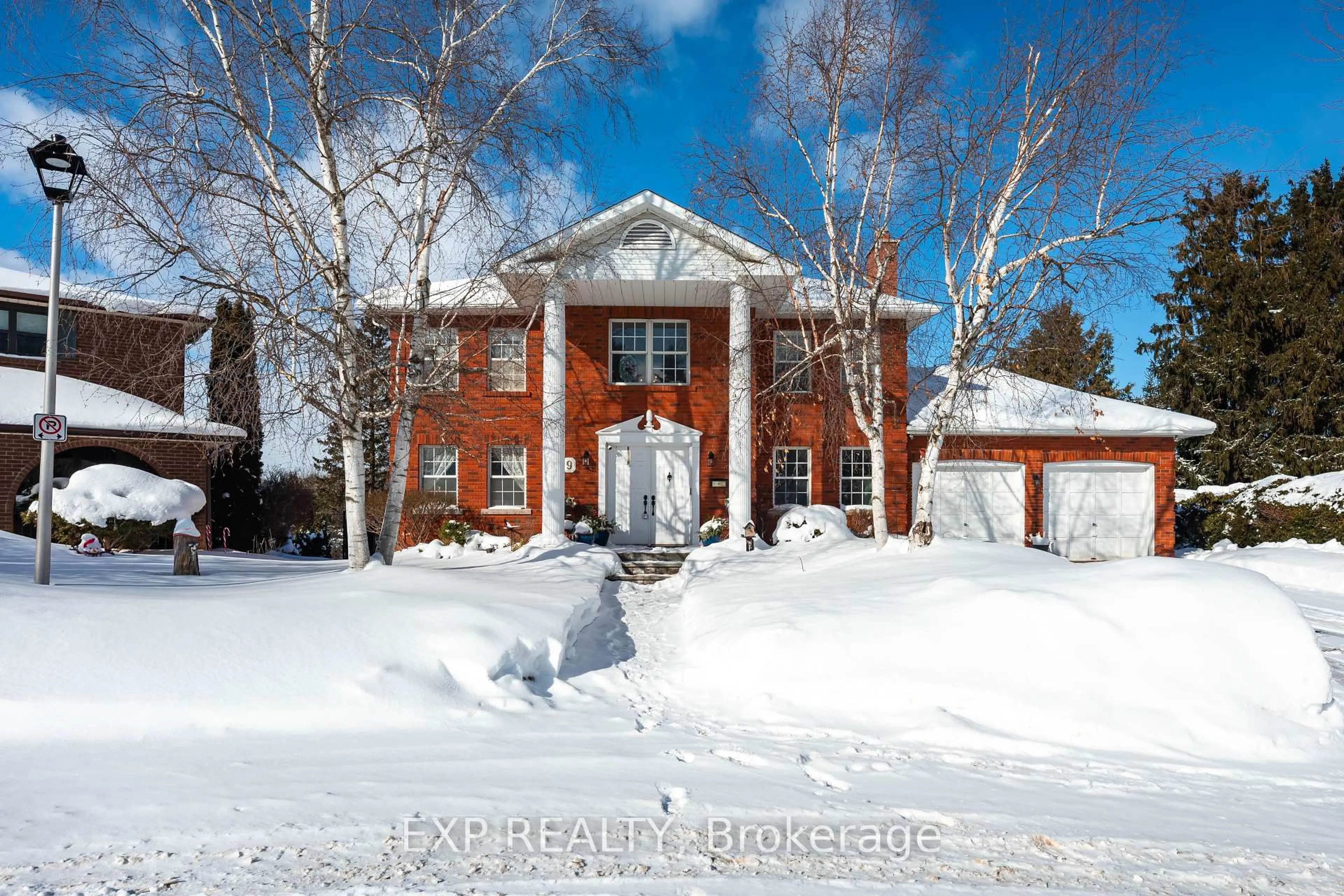 Home with brick exterior material, street for 9 Jackson Crt, Orangeville Ontario L9W 3K5