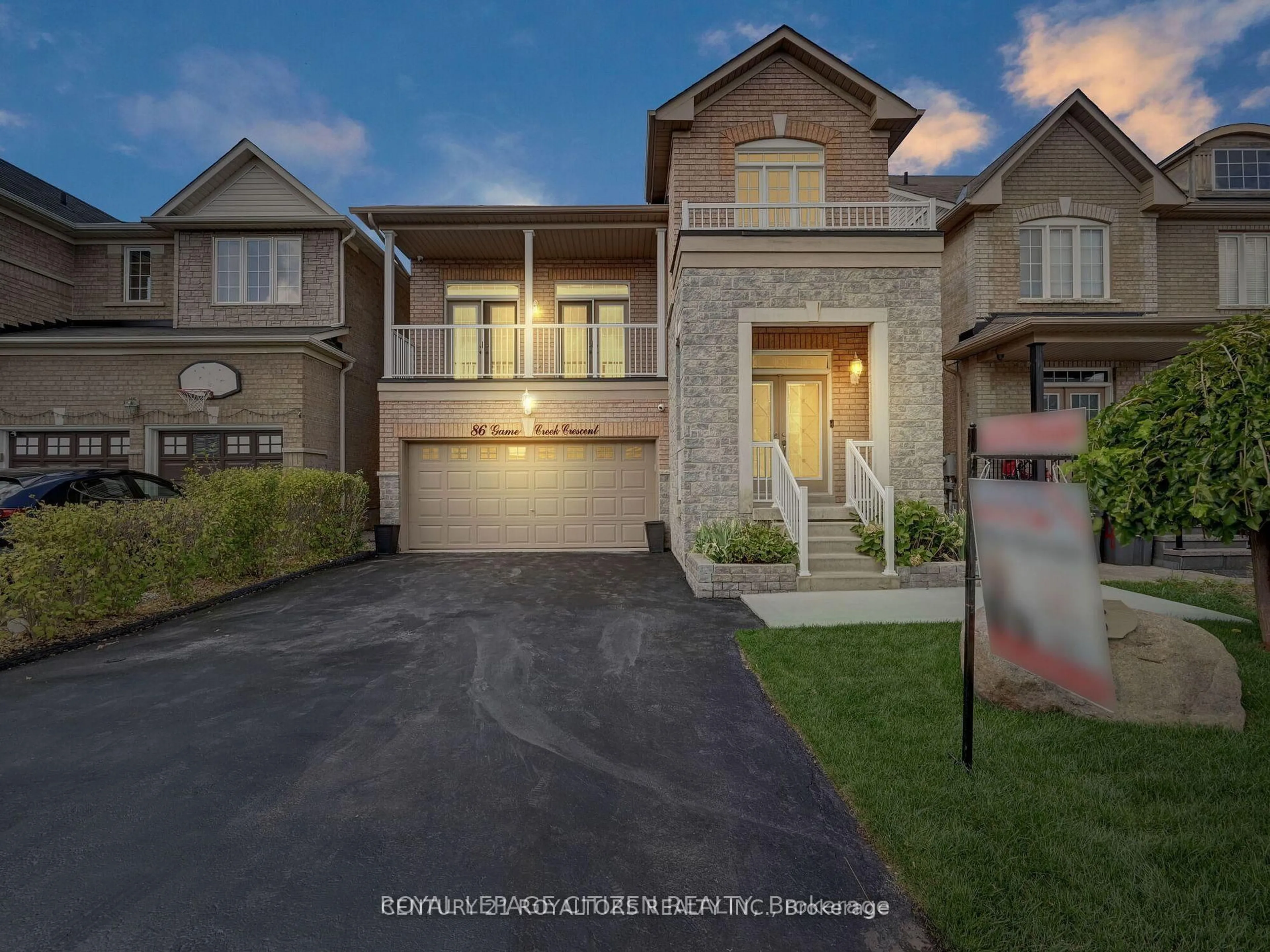 Home with brick exterior material, street for 86 Game Creek Cres, Brampton Ontario L7A 0J3