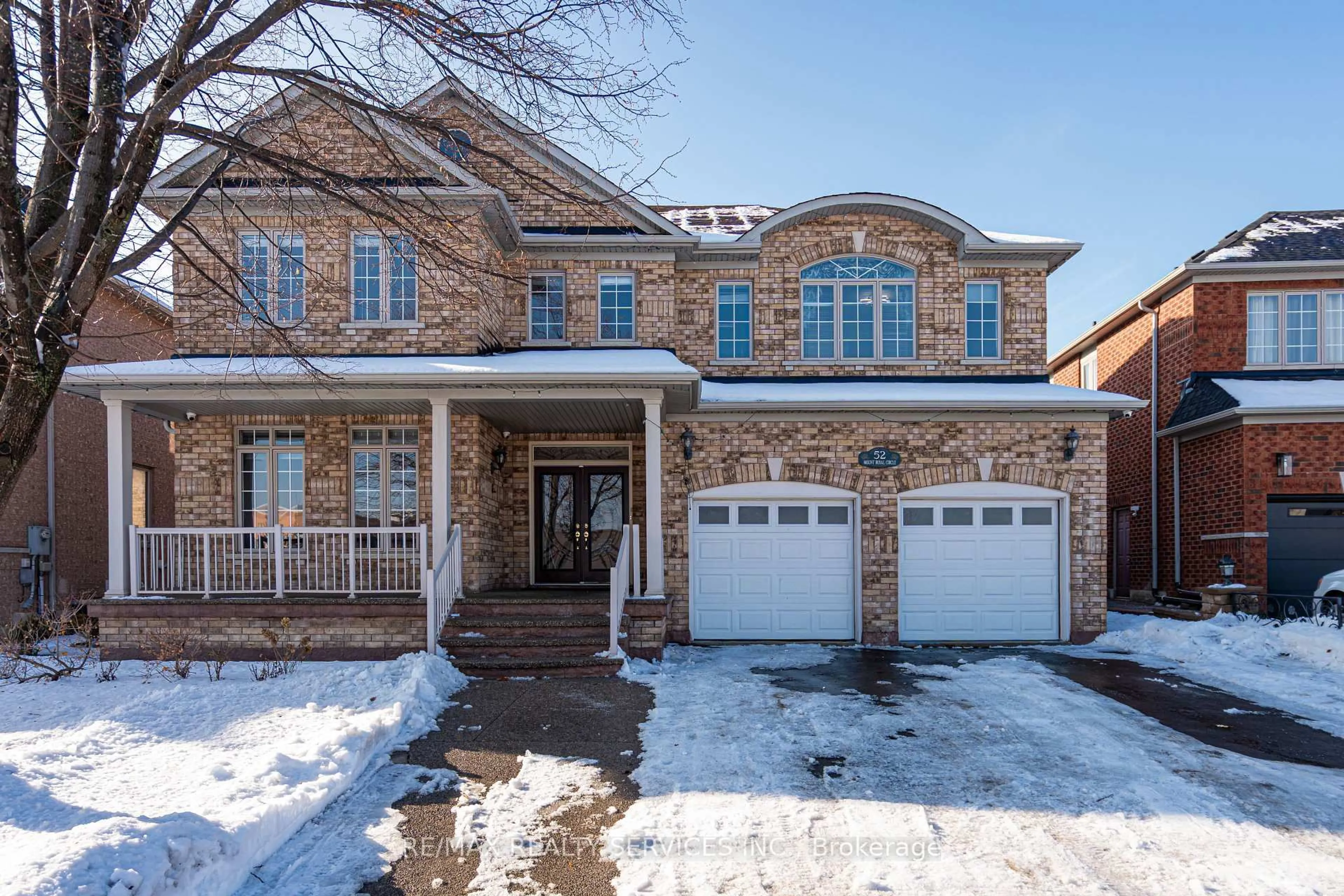 Home with brick exterior material, street for 52 Mount Royal Circ, Brampton Ontario L6P 2K4