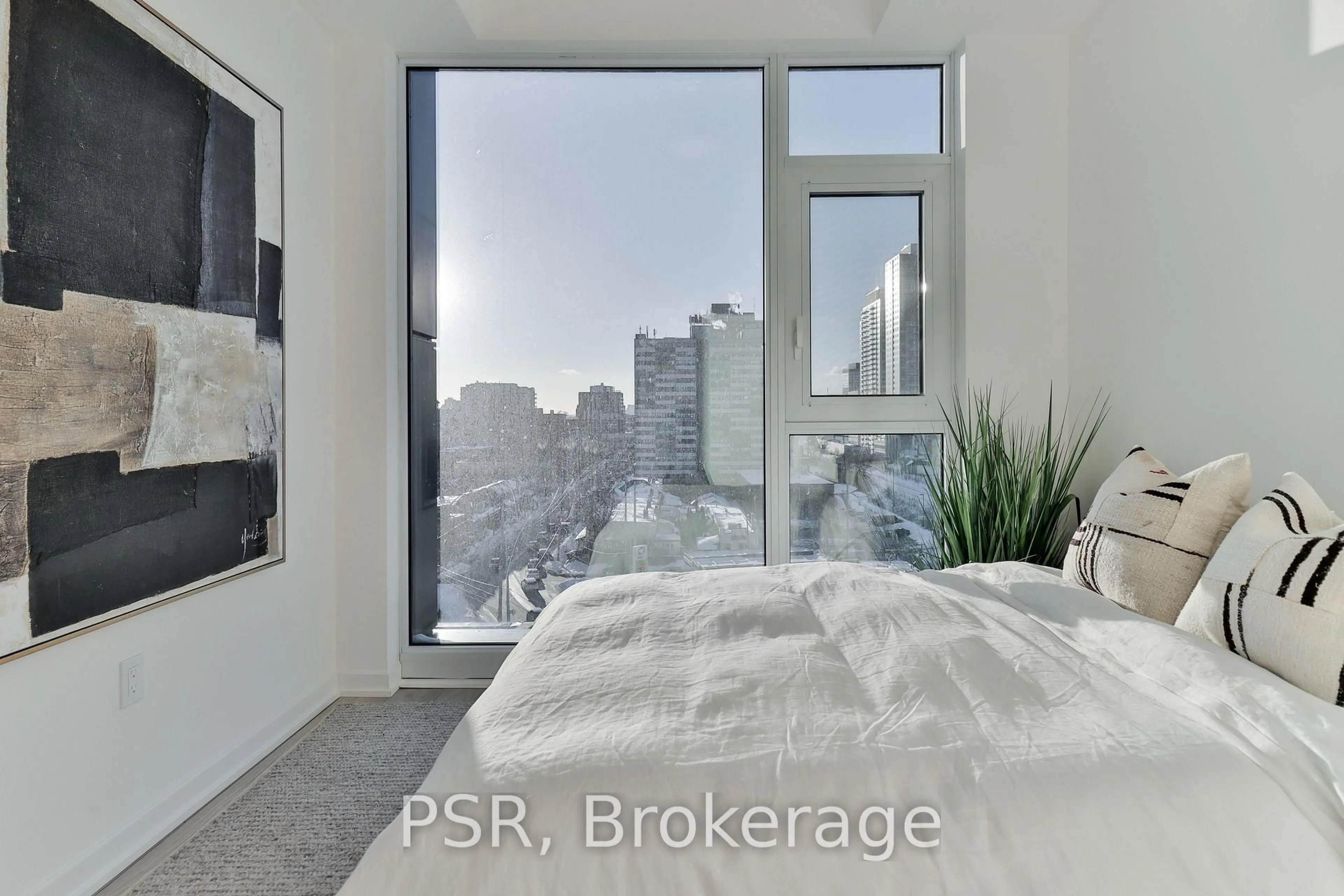 Bedroom with bed, unknown for 1285 Dupont St #704, Toronto Ontario M6H 2A6