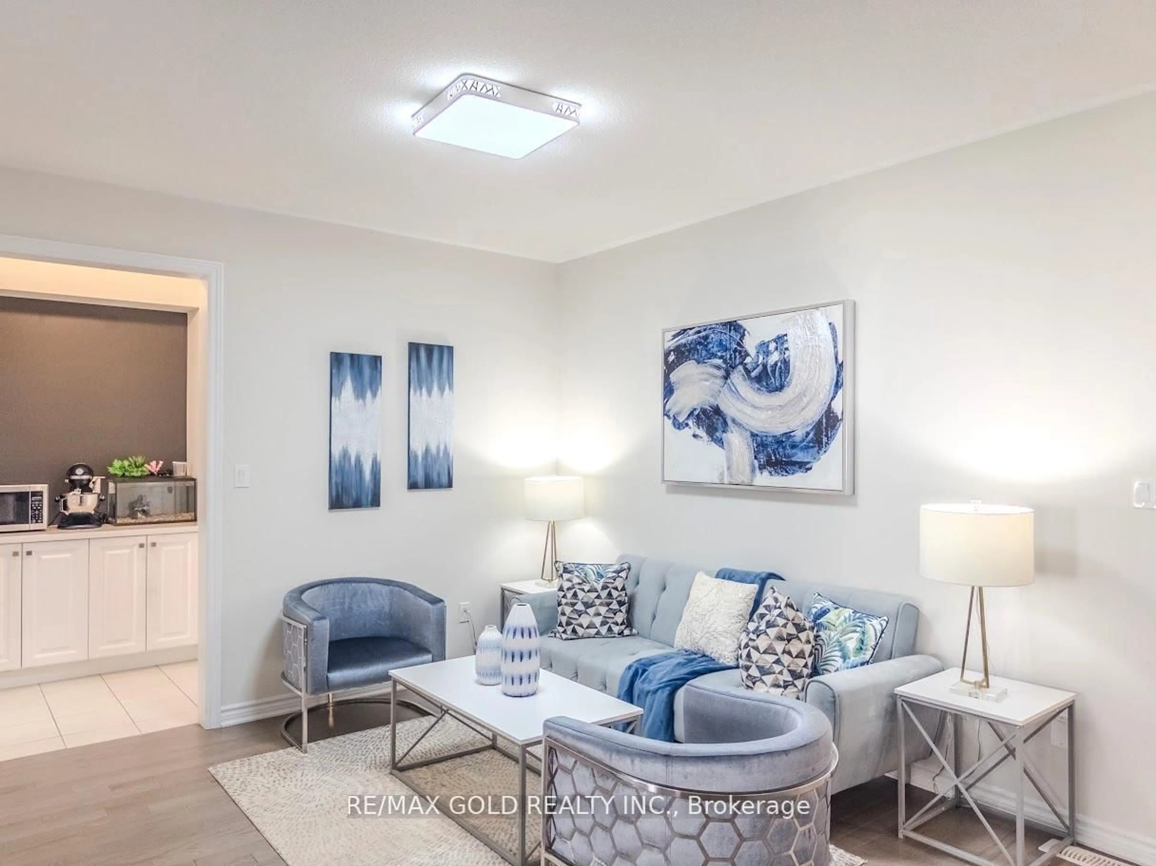 Living room with furniture, unknown for 119 Petch Ave, Caledon Ontario L7C 1Z9