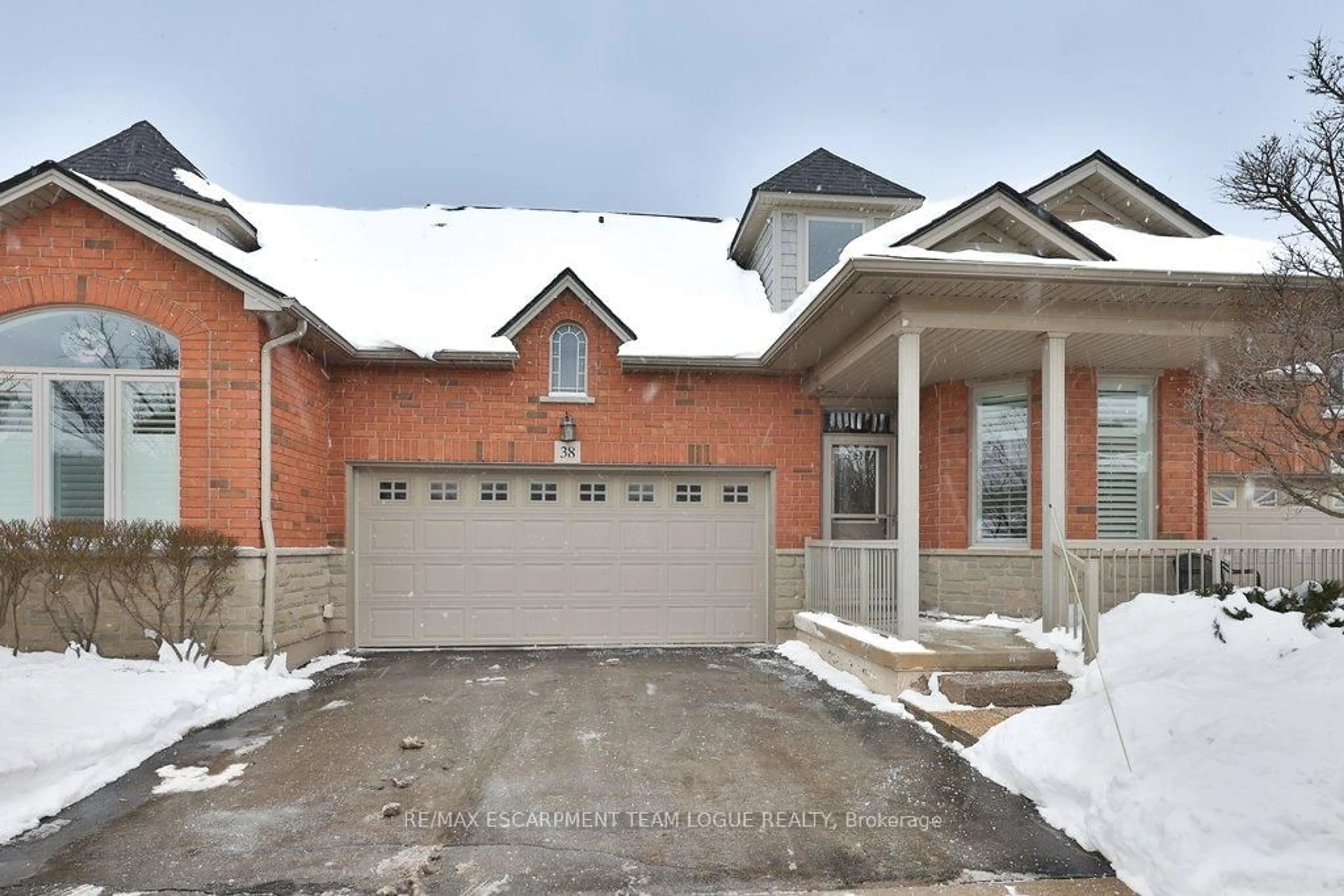 Home with brick exterior material, street for 2165 Itabashi Way #38, Burlington Ontario L7M 0A2