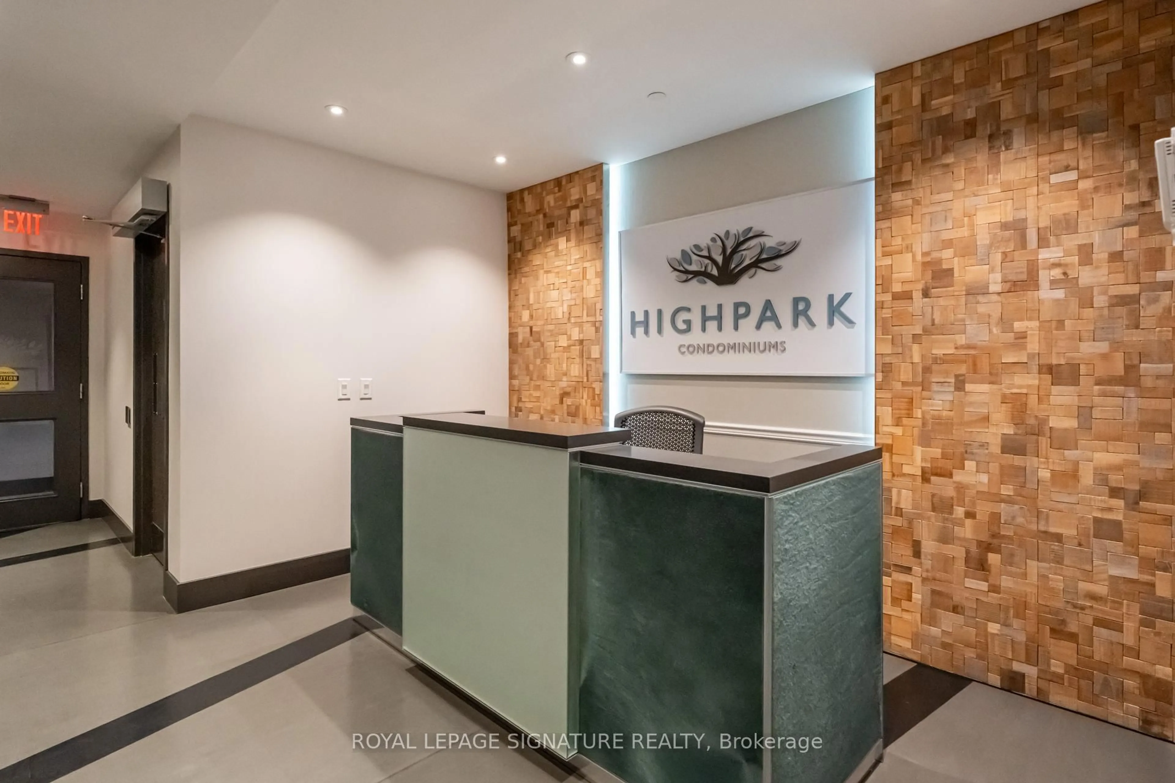 Lobby for 1830 Bloor St #836, Toronto Ontario M6P 0A2