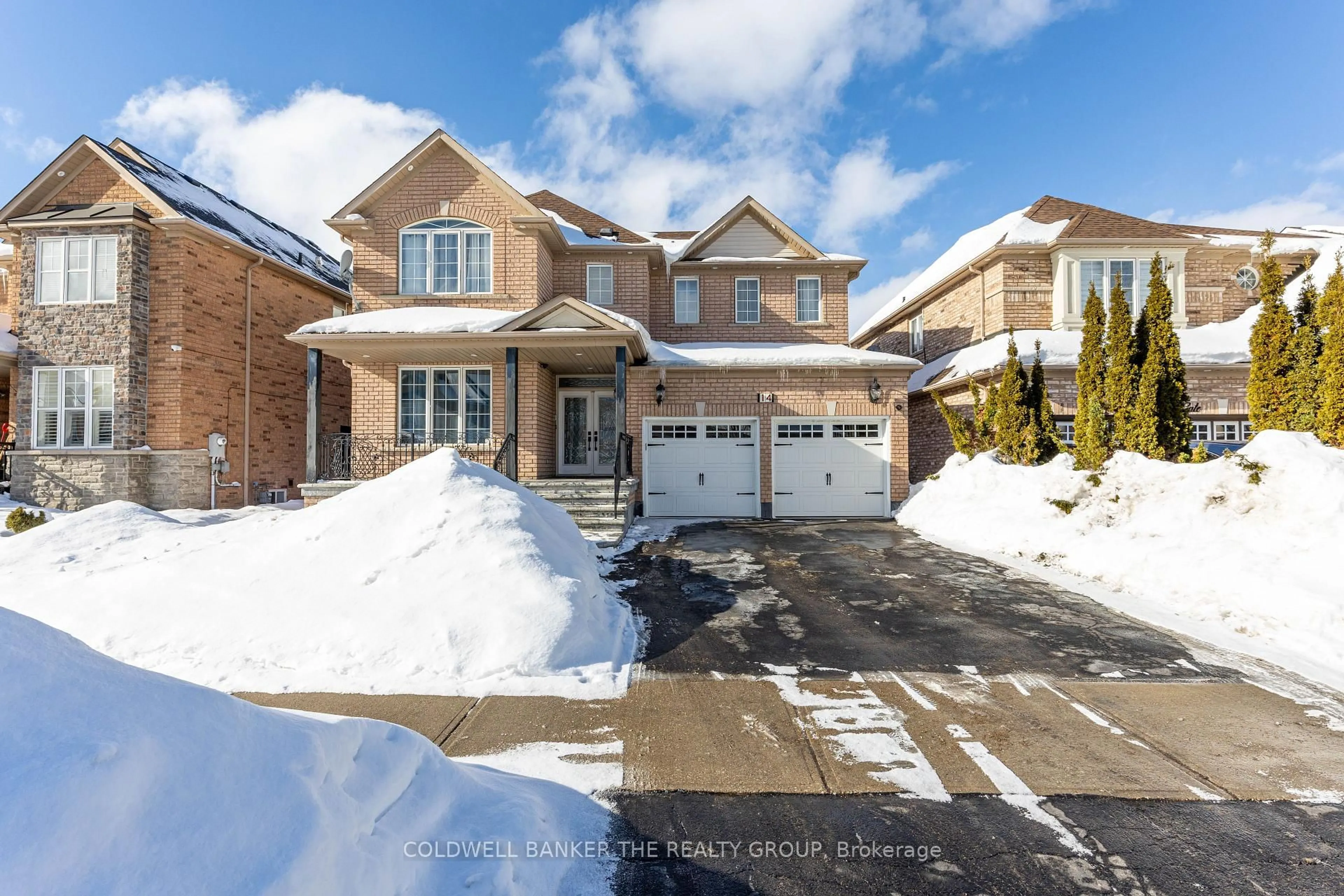 Home with brick exterior material, street for 14 Bramtrail Gate, Brampton Ontario L7A 3W3
