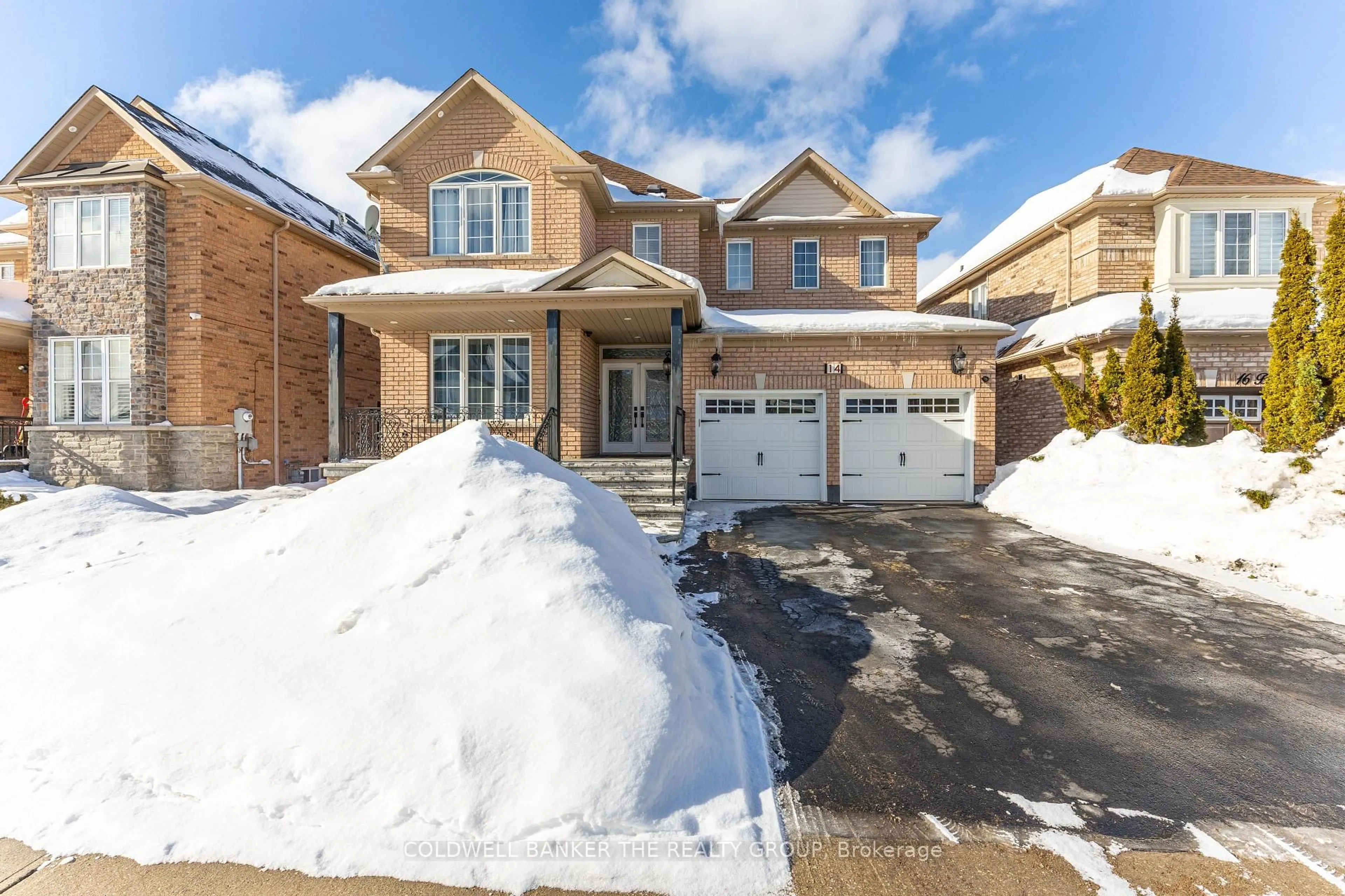 Home with brick exterior material, street for 14 Bramtrail Gate, Brampton Ontario L7A 3W3