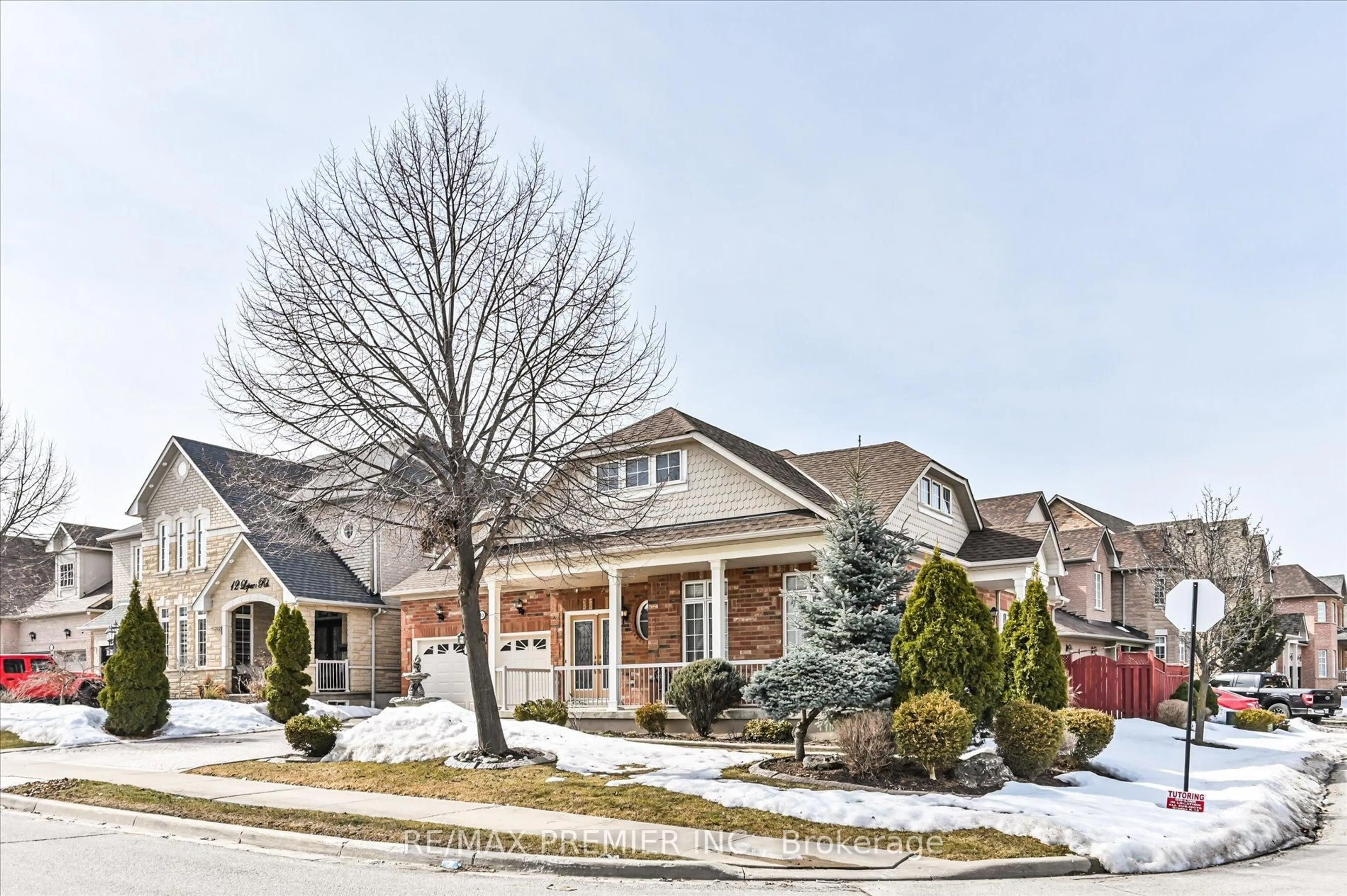Home with brick exterior material, street for 10 Leparc Rd, Brampton Ontario L6P 1X9