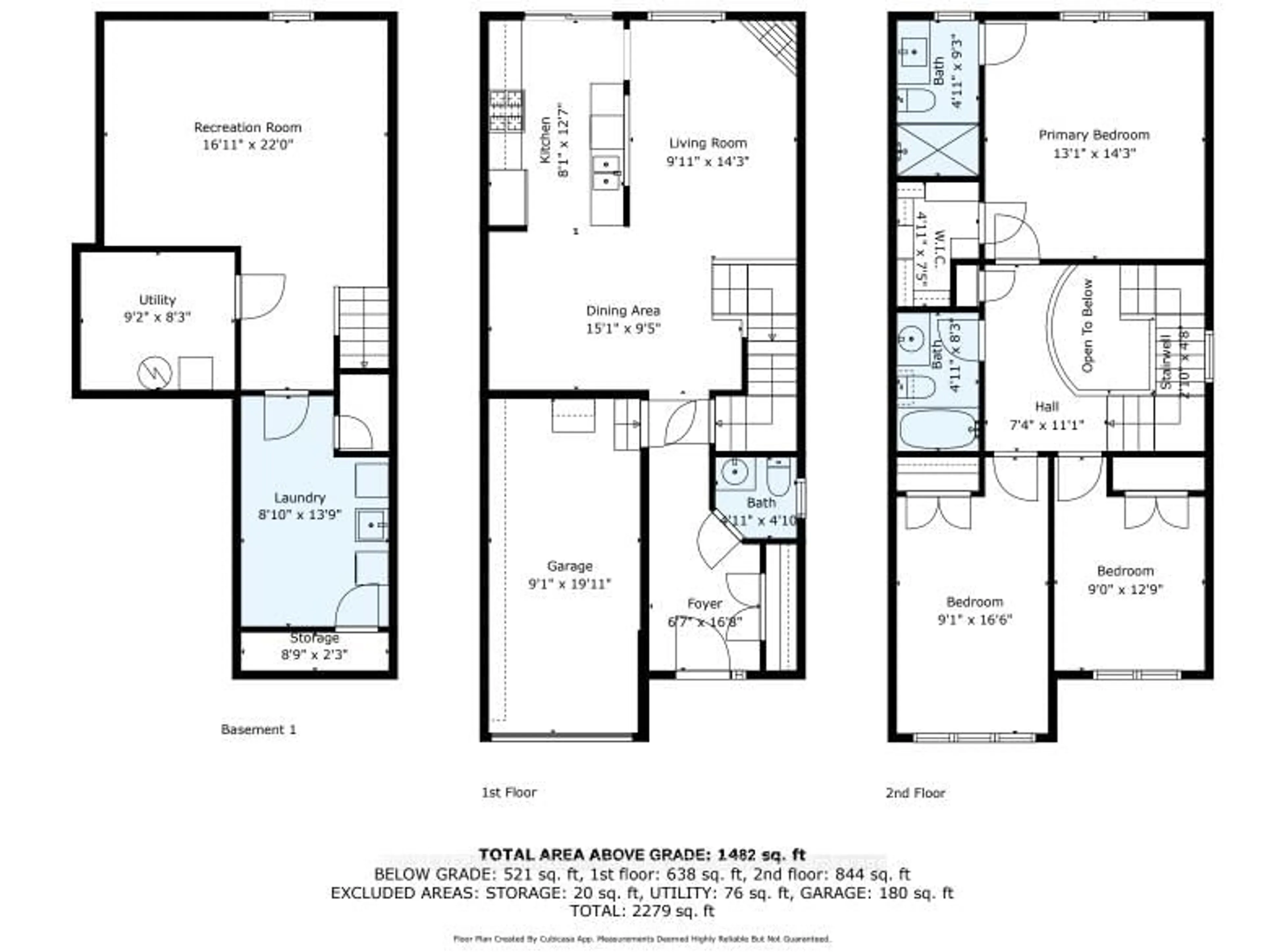 Floor plan for 1283 Blanshard Dr #35, Burlington Ontario L7M 4T9