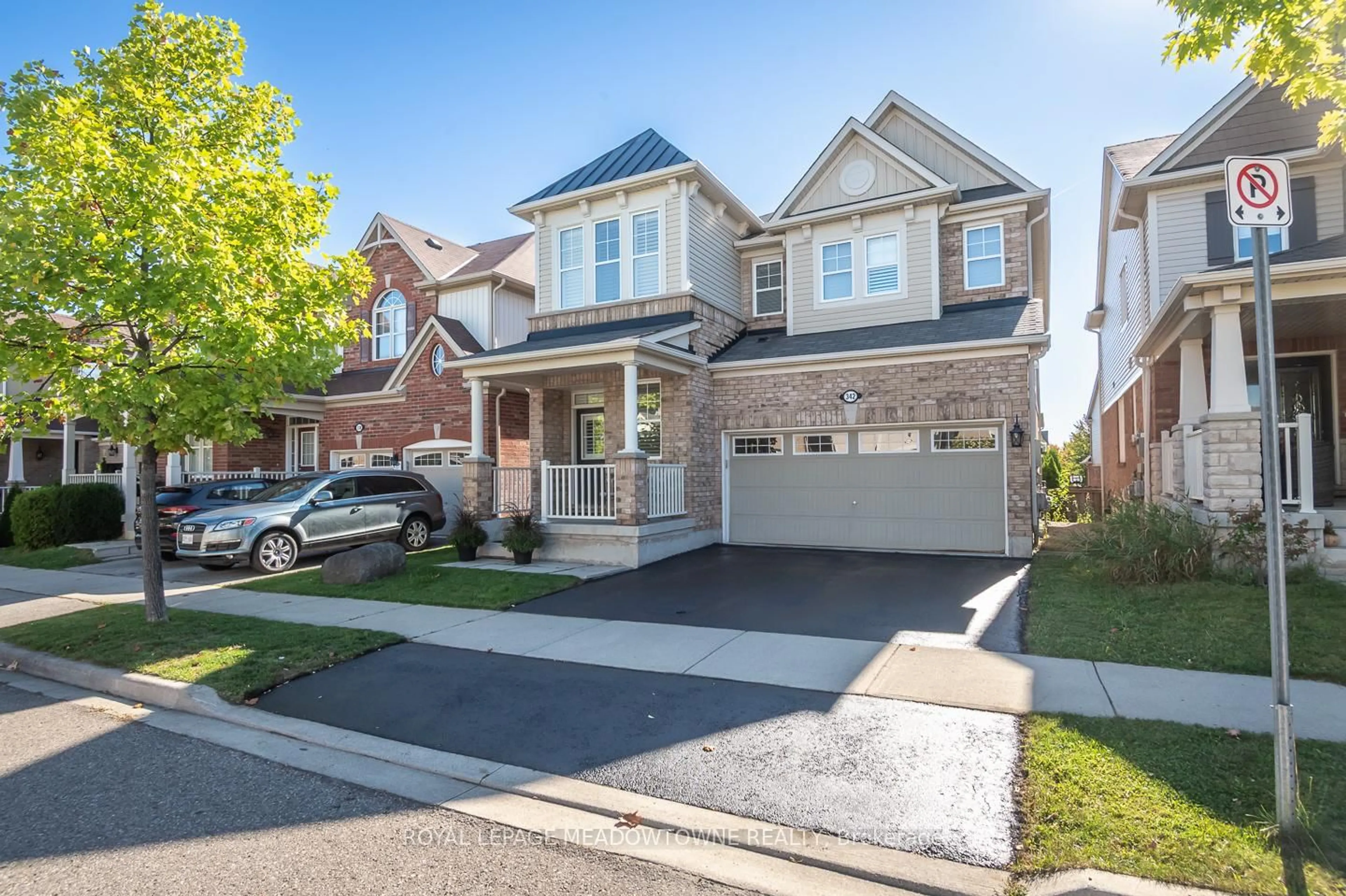 Home with brick exterior material, street for 342 Kincardine Terr, Milton Ontario L9T 8M9