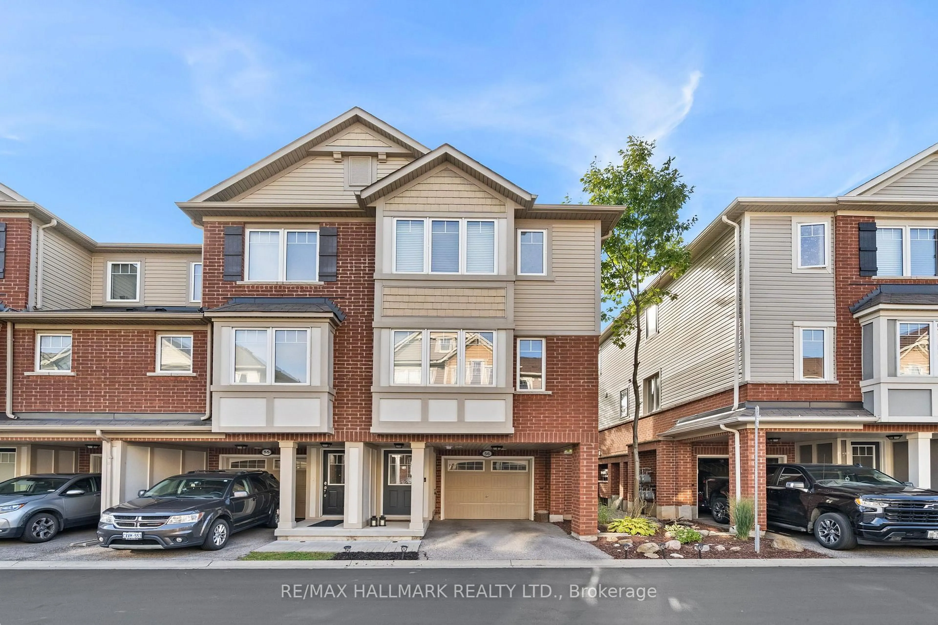 Home with brick exterior material, street for 6020 Derry Rd #56, Milton Ontario L9T 8L6