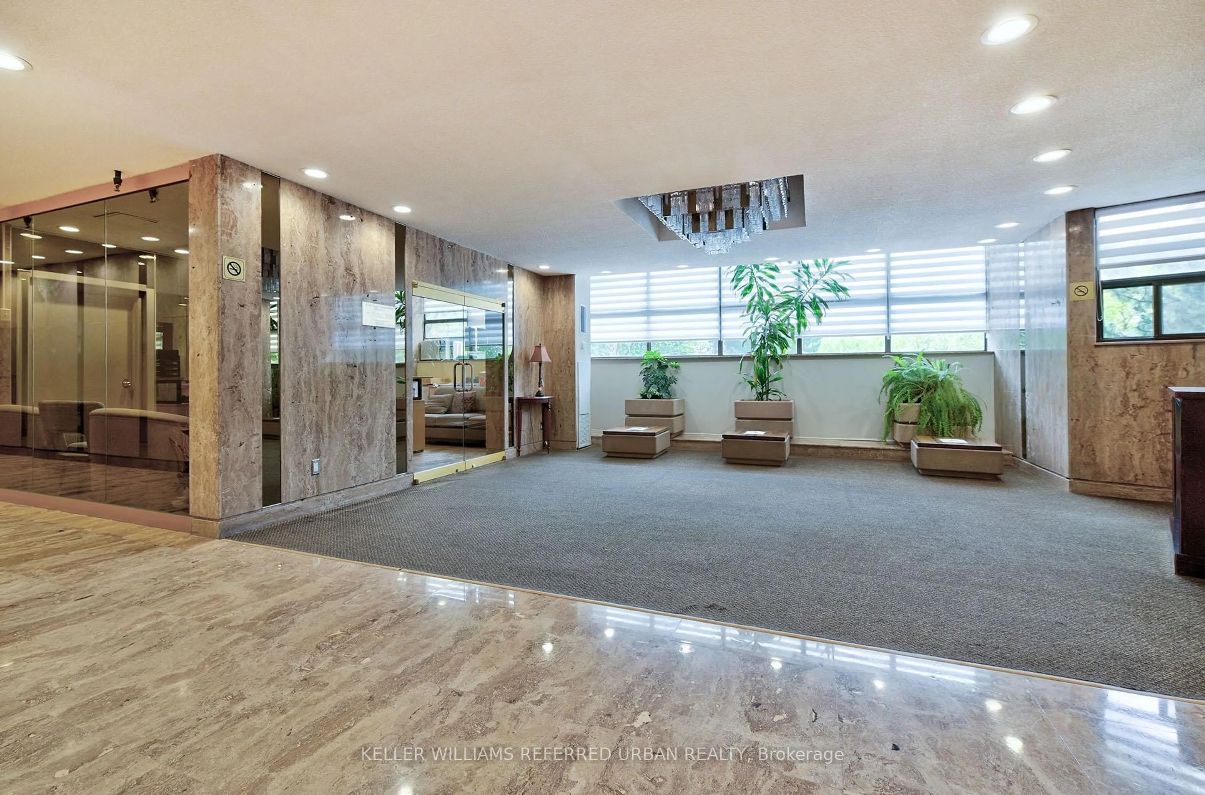 Lobby for 11 Wincott Dr #1411, Toronto Ontario M9R 2R9