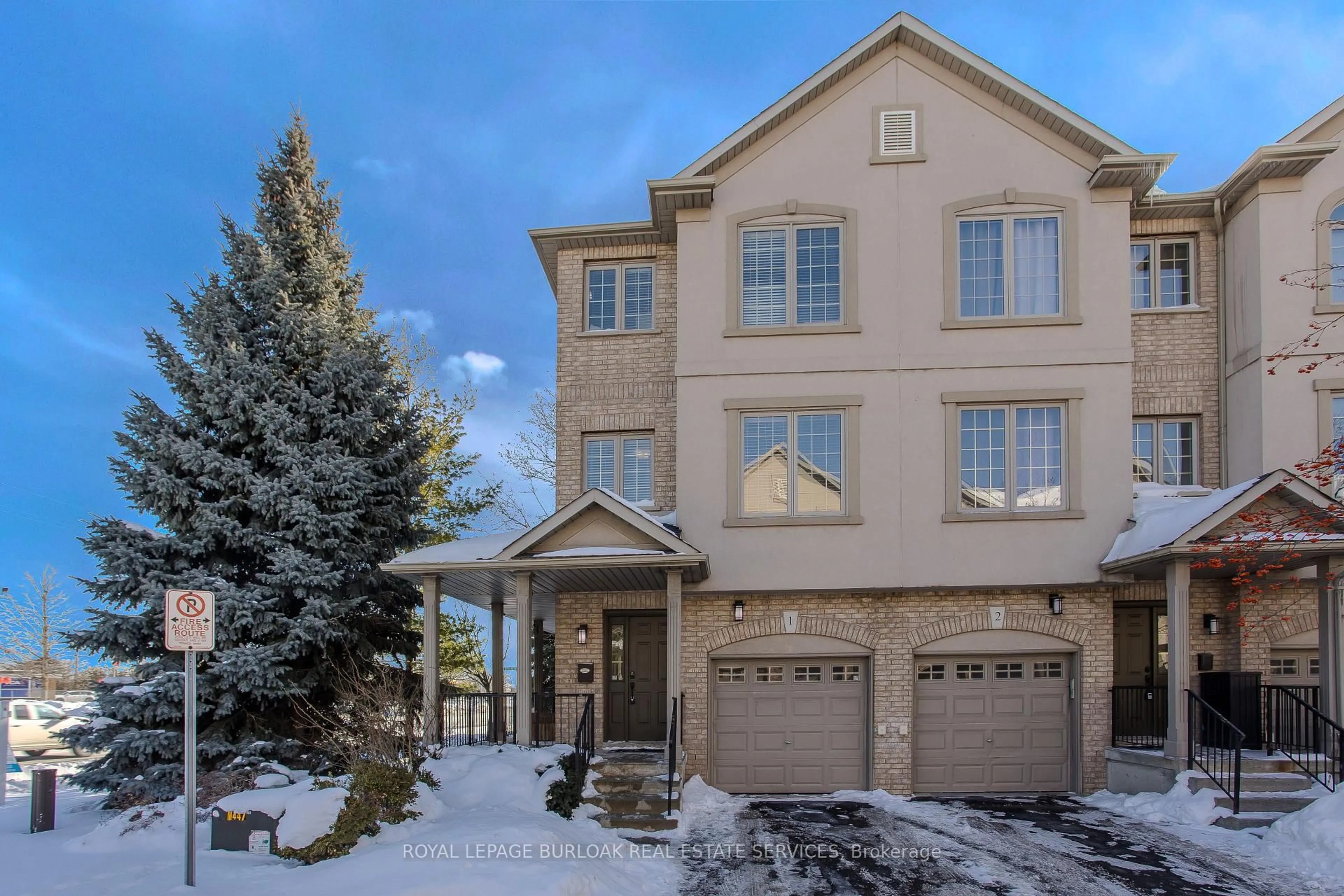 Home with brick exterior material, street for 1248 Guelph Line #1, Burlington Ontario L7P 2S9