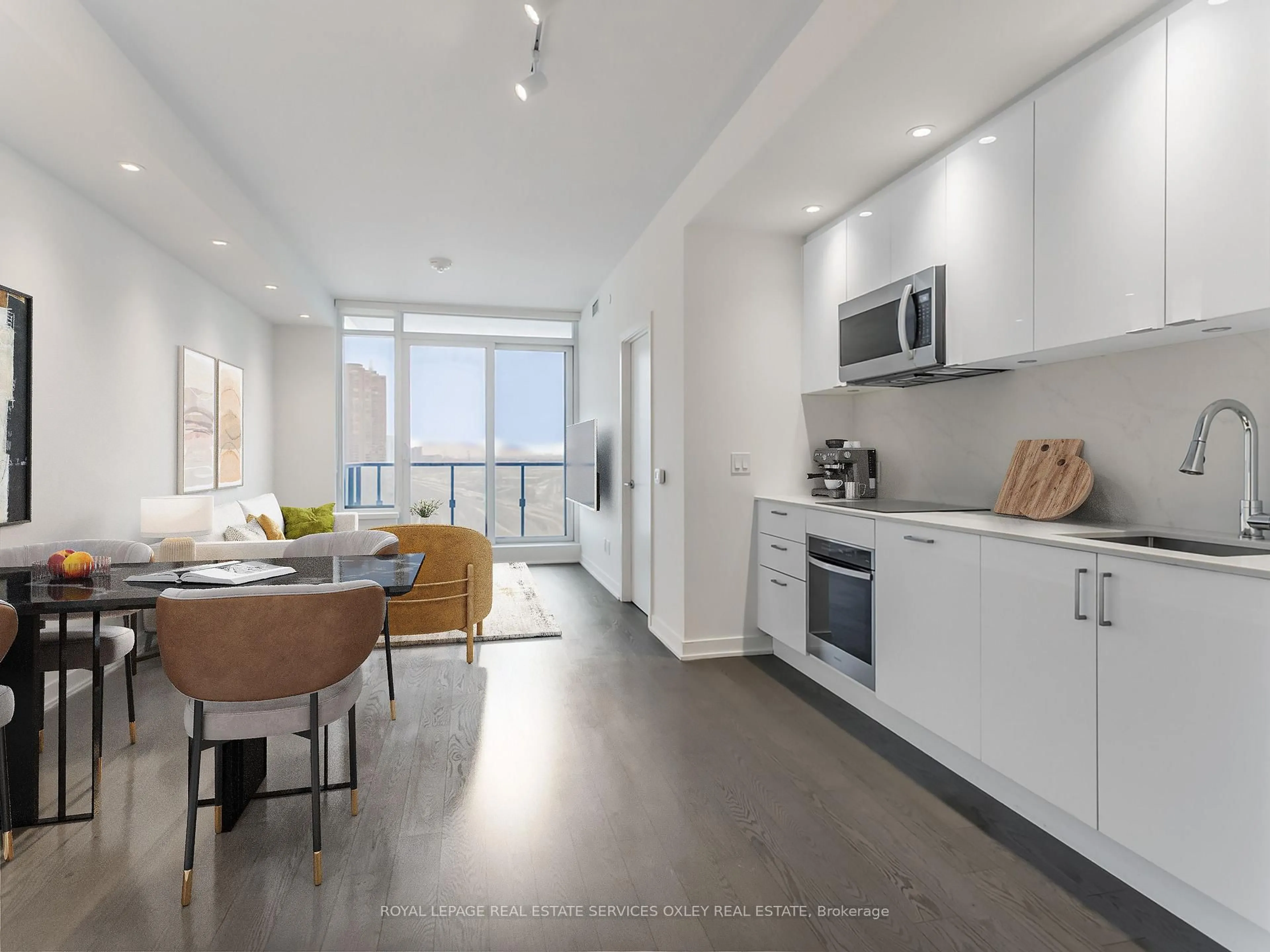 Open concept kitchen, unknown for 1928 Lake Shore Blvd #2111, Toronto Ontario M6S 0B1