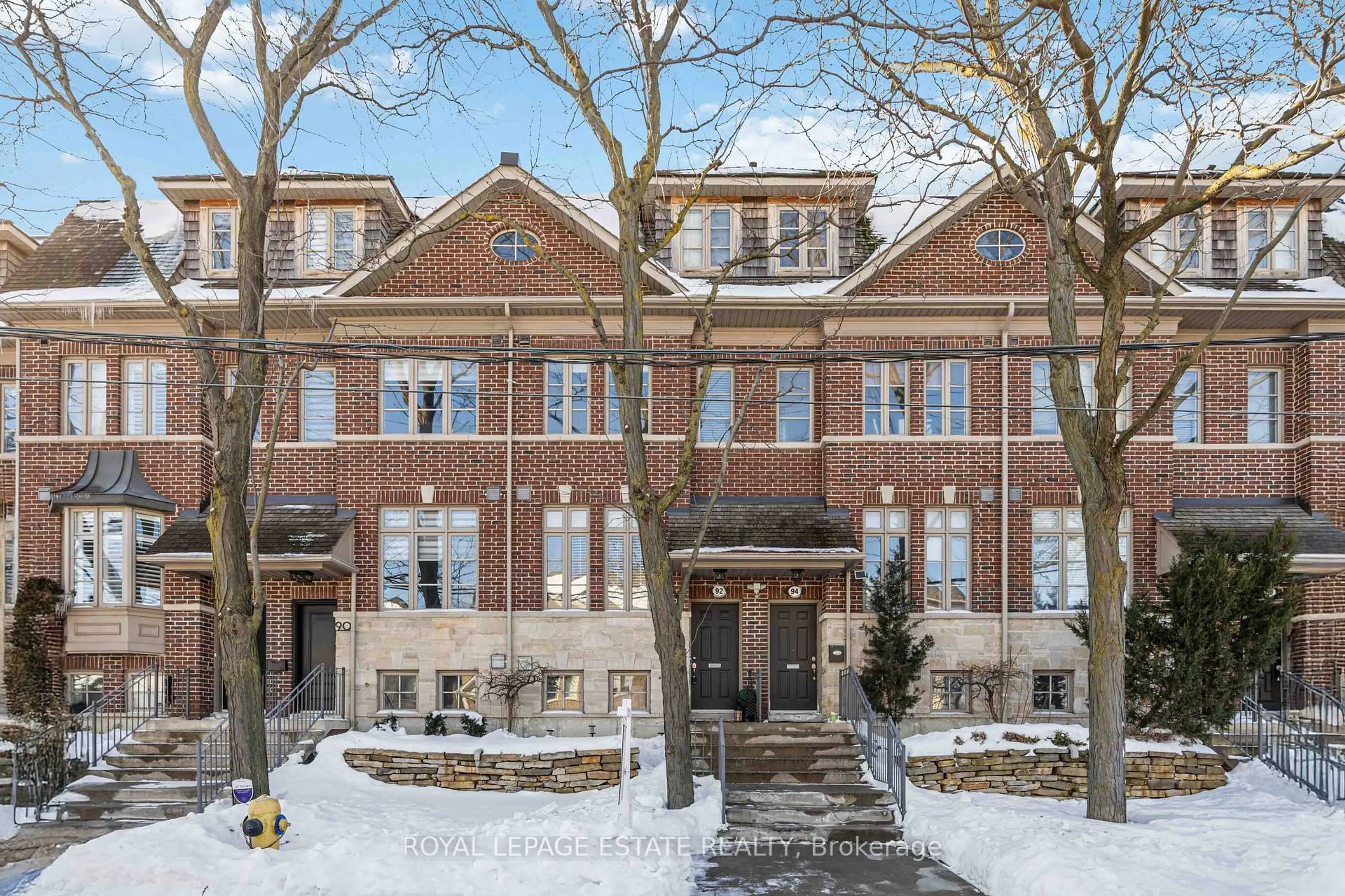 Home with brick exterior material, street for 92 Milton St, Toronto Ontario M4Y 2Y2