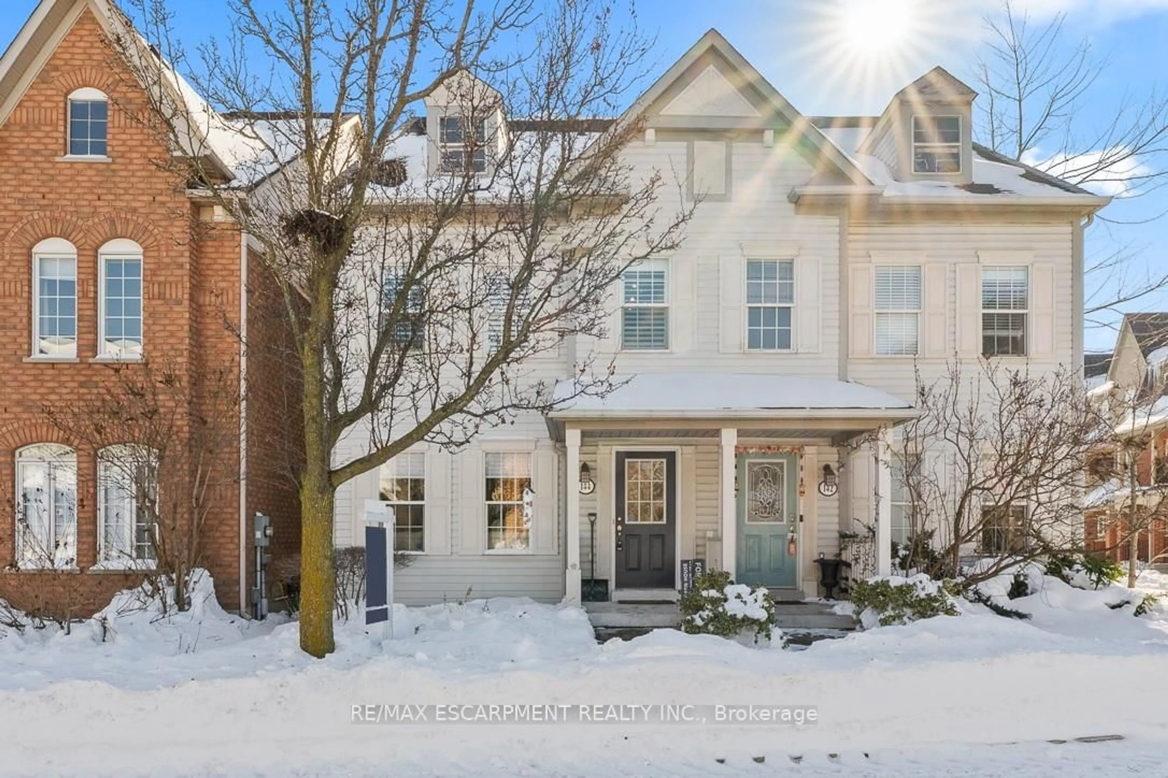 Home with brick exterior material, street for 144 Littlewood Dr, Oakville Ontario L6H 6T7