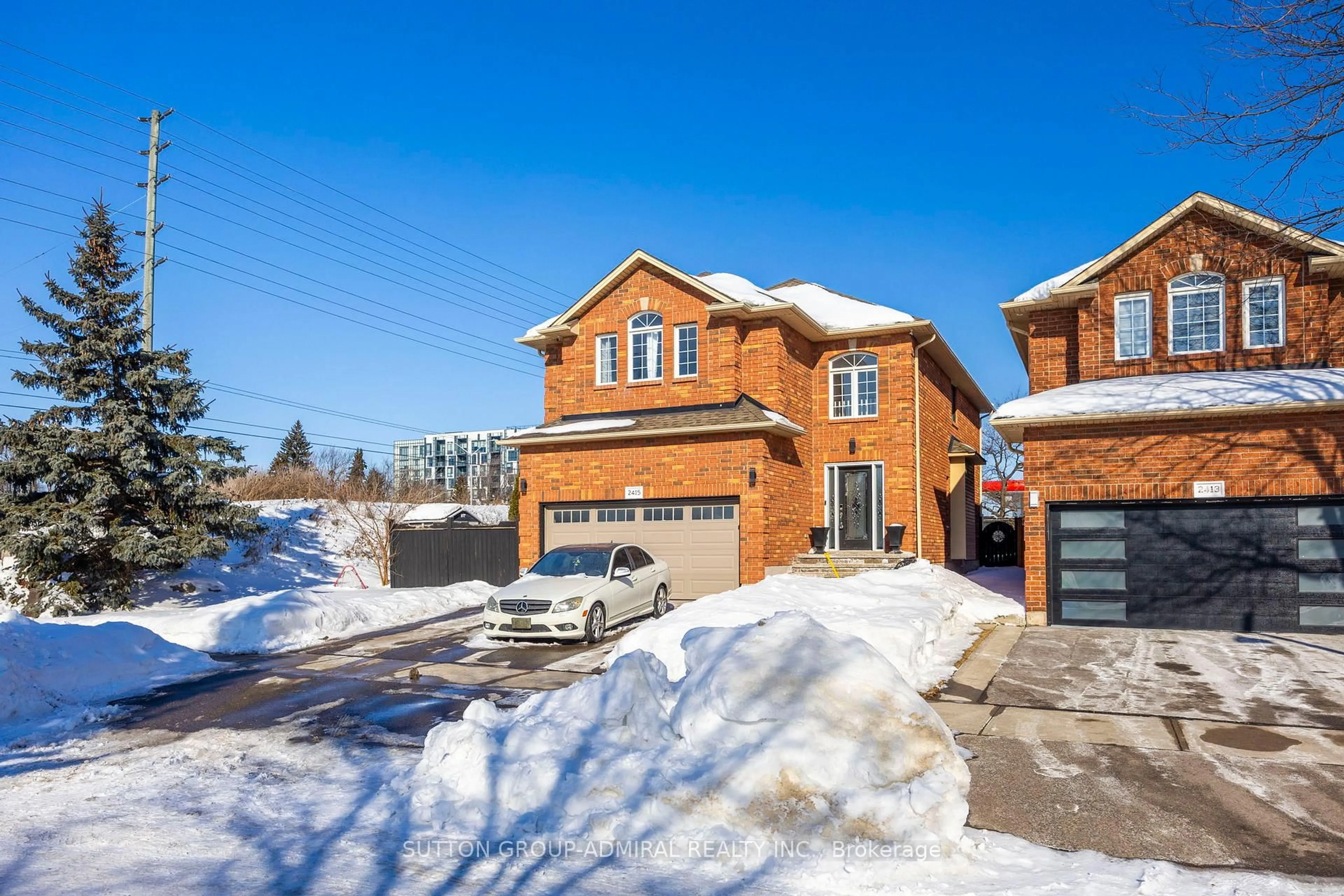 Home with brick exterior material, street for 2415 Valley Heights Cres, Oakville Ontario L6H 6X2