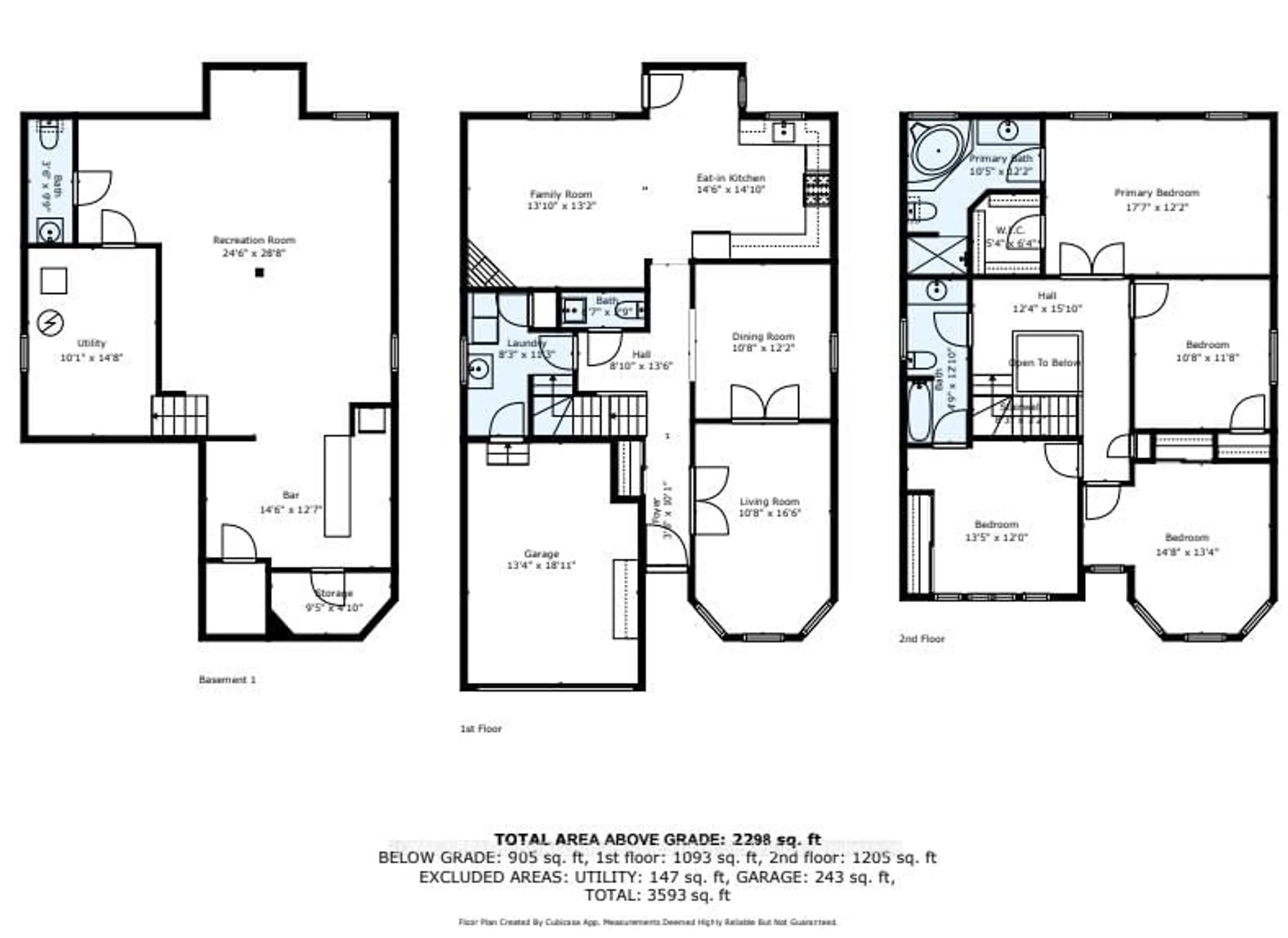 Floor plan for 606 Williamson Crt, Burlington Ontario L7S 2K6