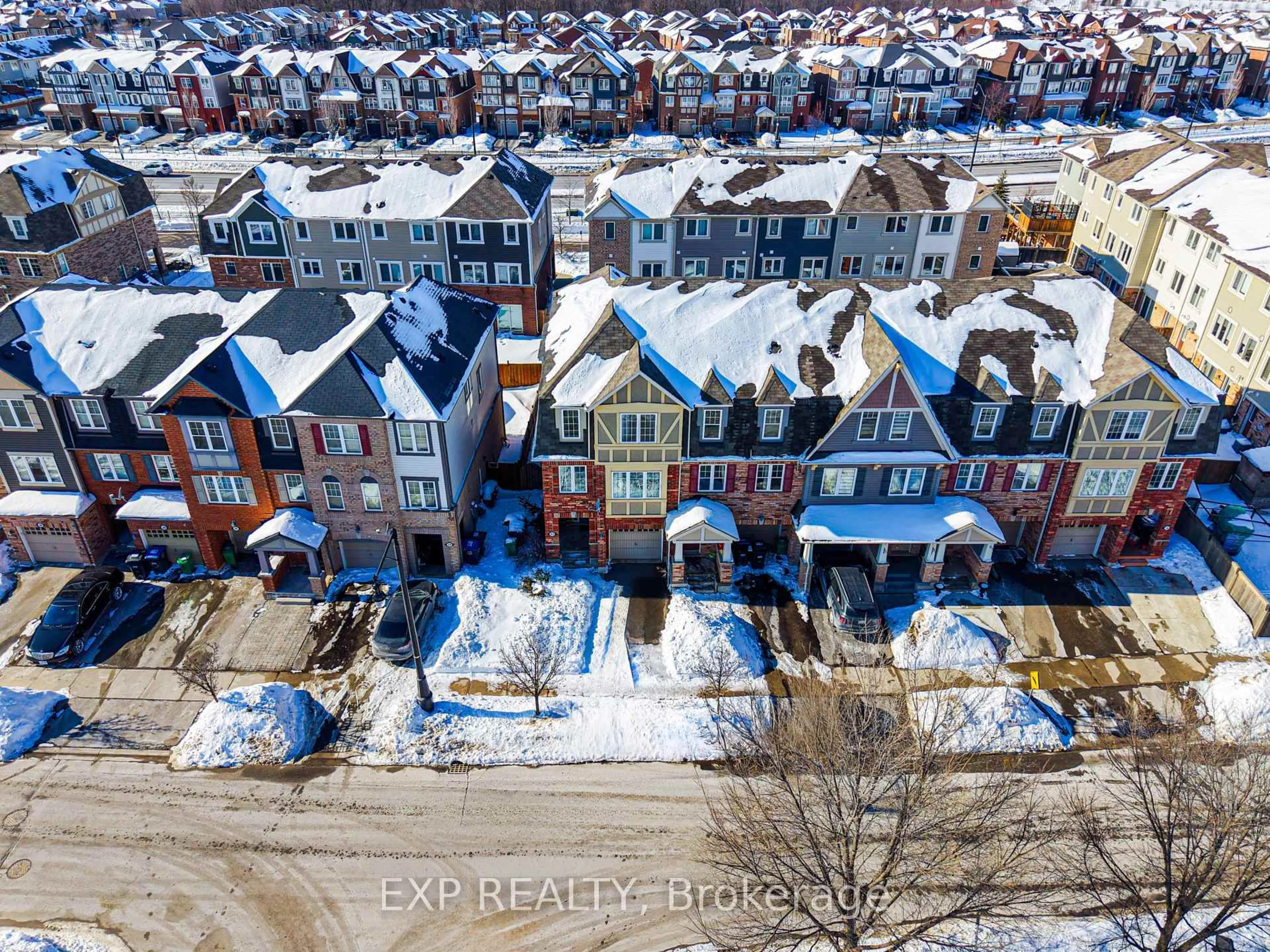 A pic from outside/outdoor area/front of a property/back of a property/a pic from drone, city buildings view from balcony for 22 Donomore Dr, Brampton Ontario L7A 0S7