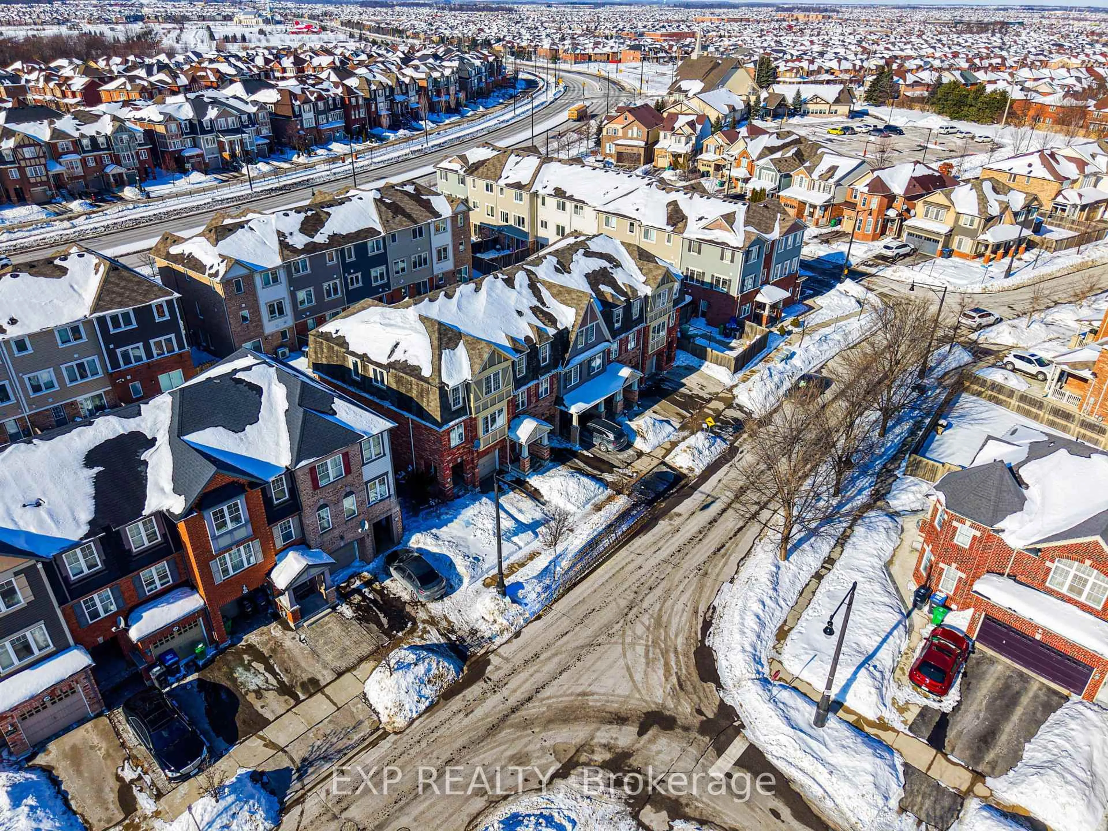 A pic from outside/outdoor area/front of a property/back of a property/a pic from drone, street for 22 Donomore Dr, Brampton Ontario L7A 0S7