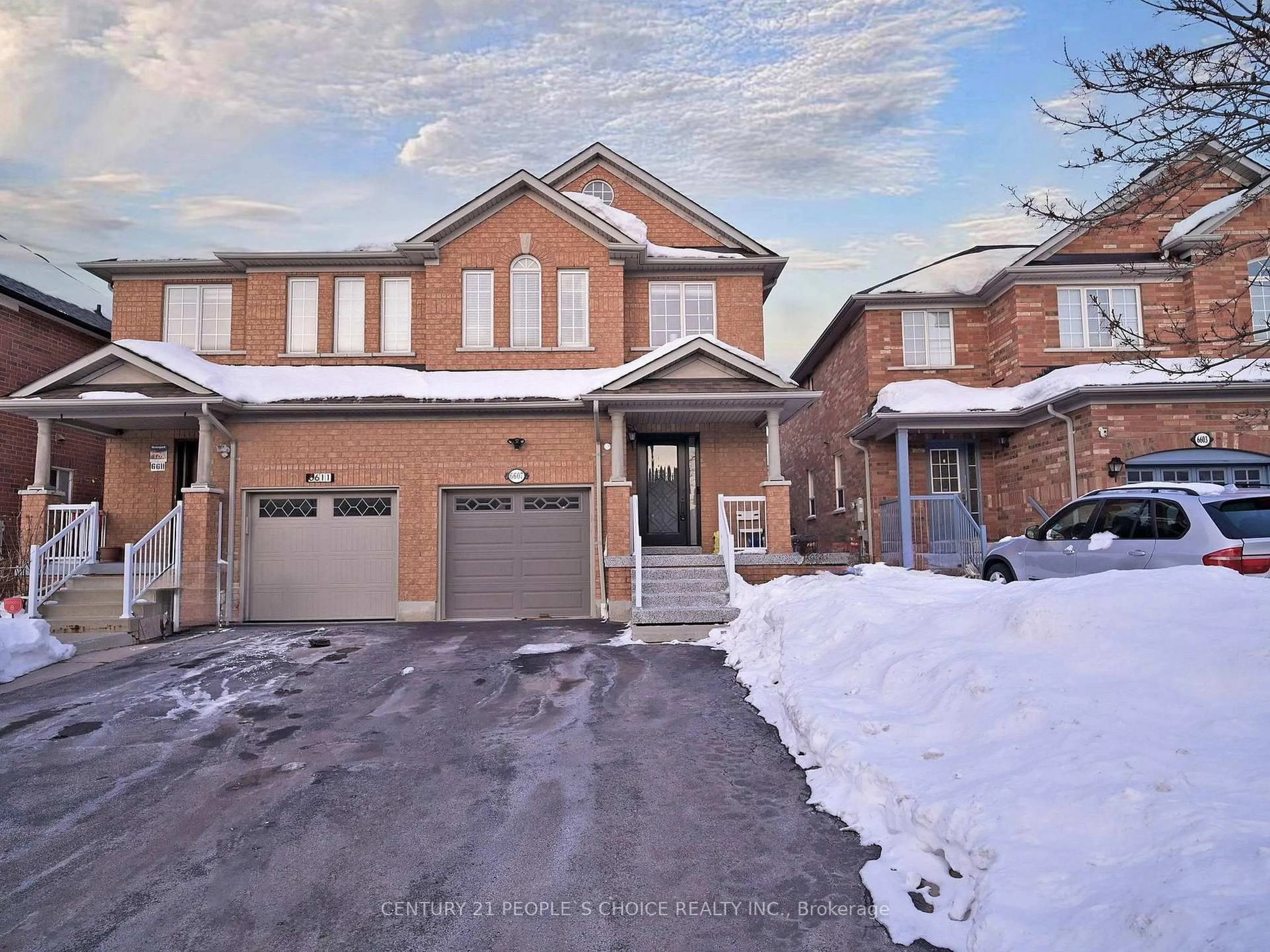 Home with brick exterior material, street for 6607 Skipper Way, Mississauga Ontario L5W 1P8