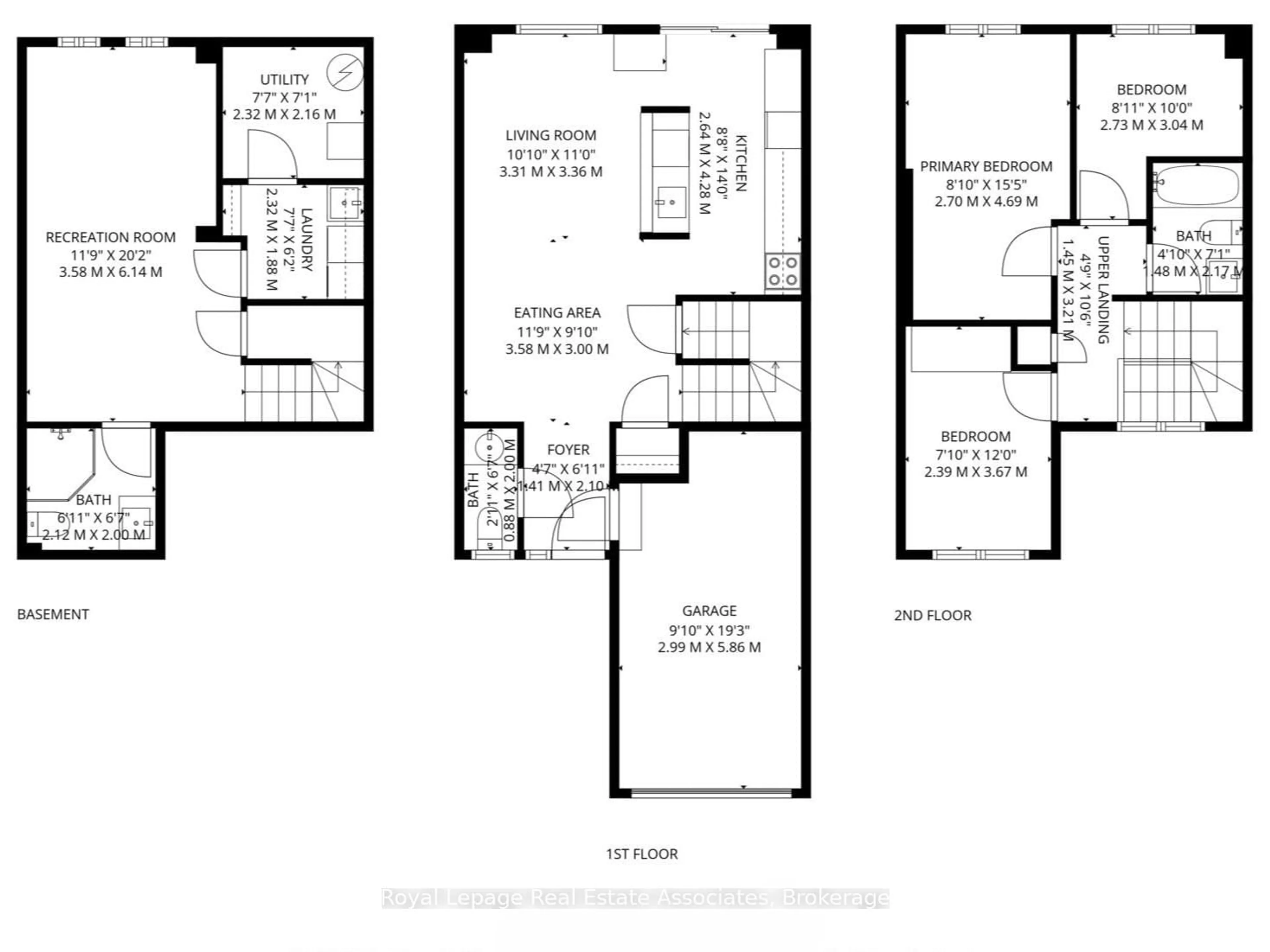 Floor plan for 19 Stewart Maclaren Rd, Halton Hills Ontario L7G 5L8