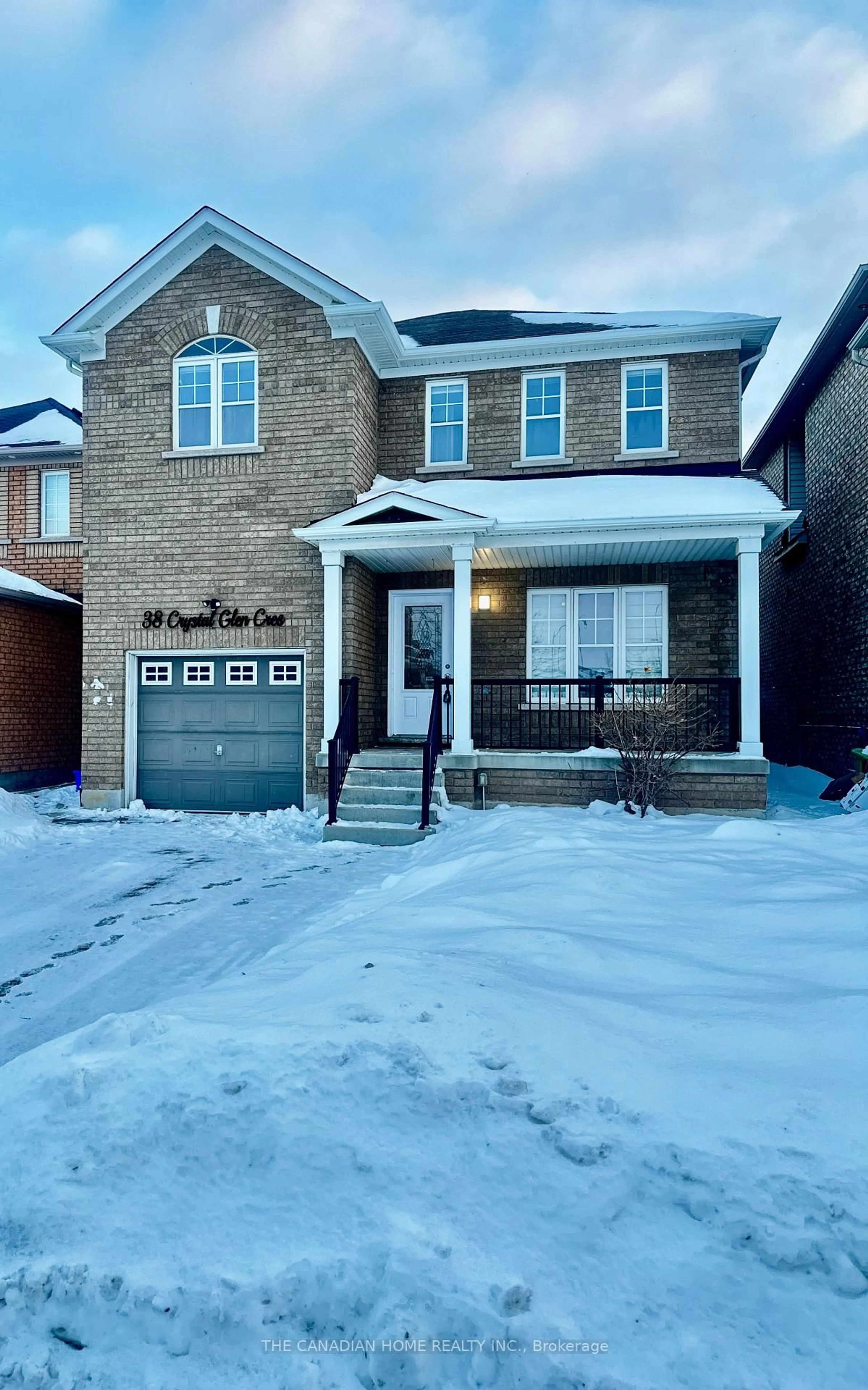 Home with brick exterior material, street for 38 Crystal Glen Cres, Brampton Ontario L6X 0K2