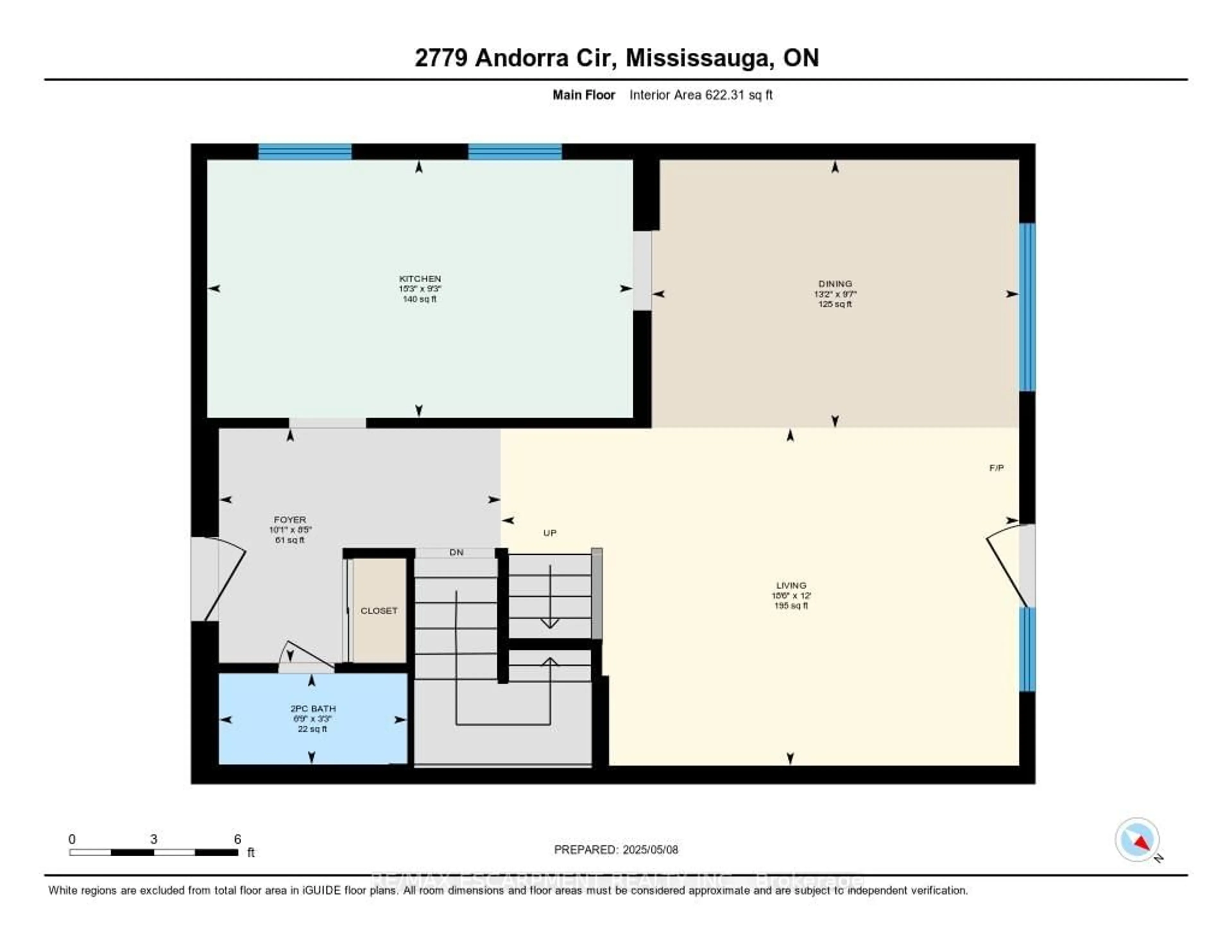 Floor plan for 2779 Andorra Circ, Mississauga Ontario L5N 2H8