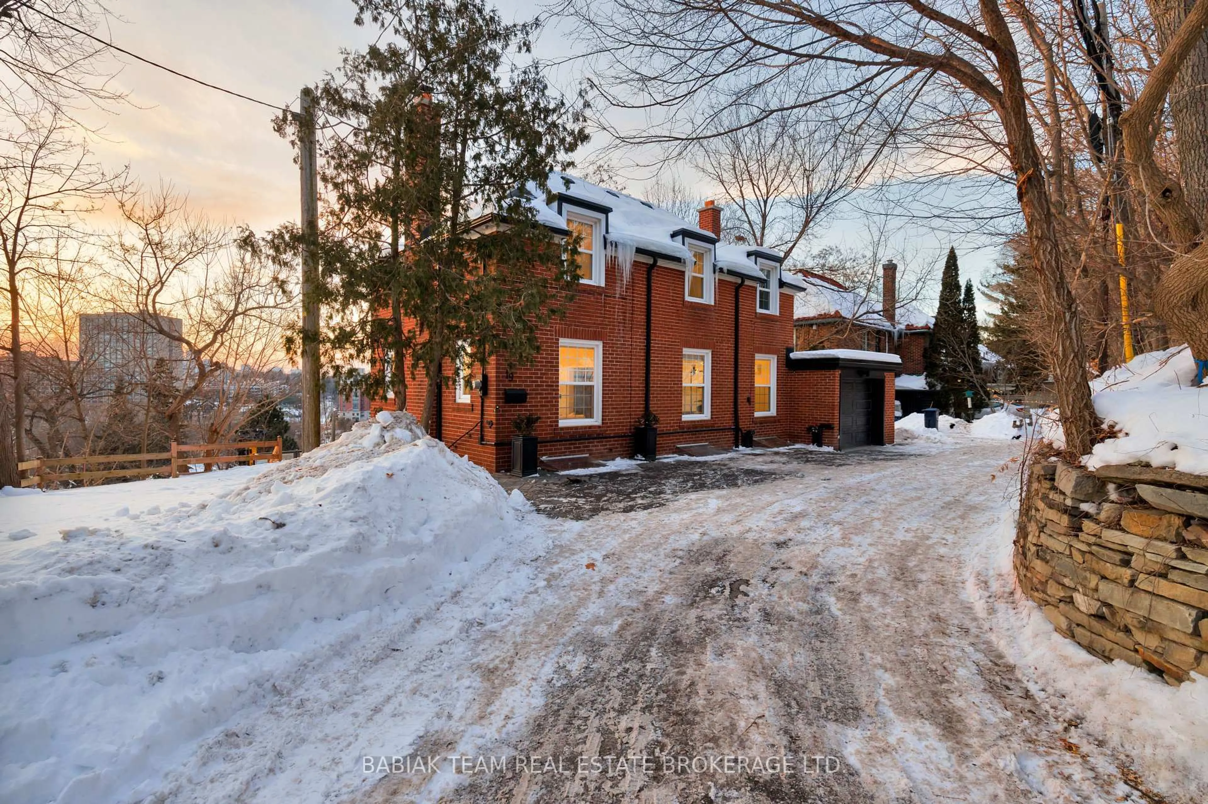 Home with brick exterior material, street for 19 Halford Ave, Toronto Ontario M6S 4G1